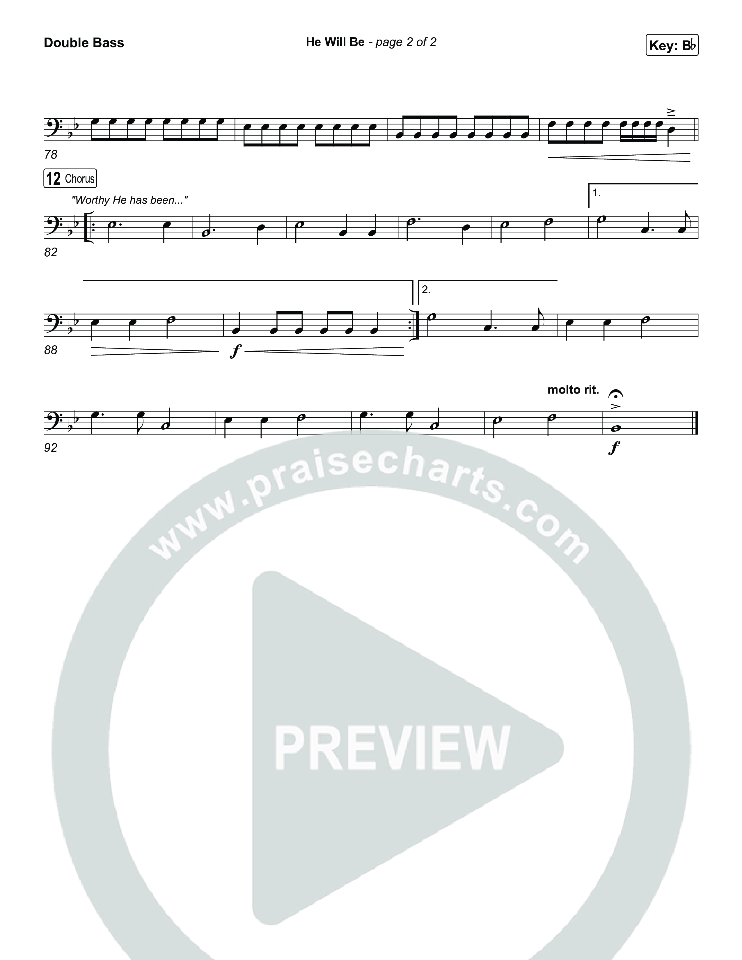 He Will Be String Bass (CityAlight)