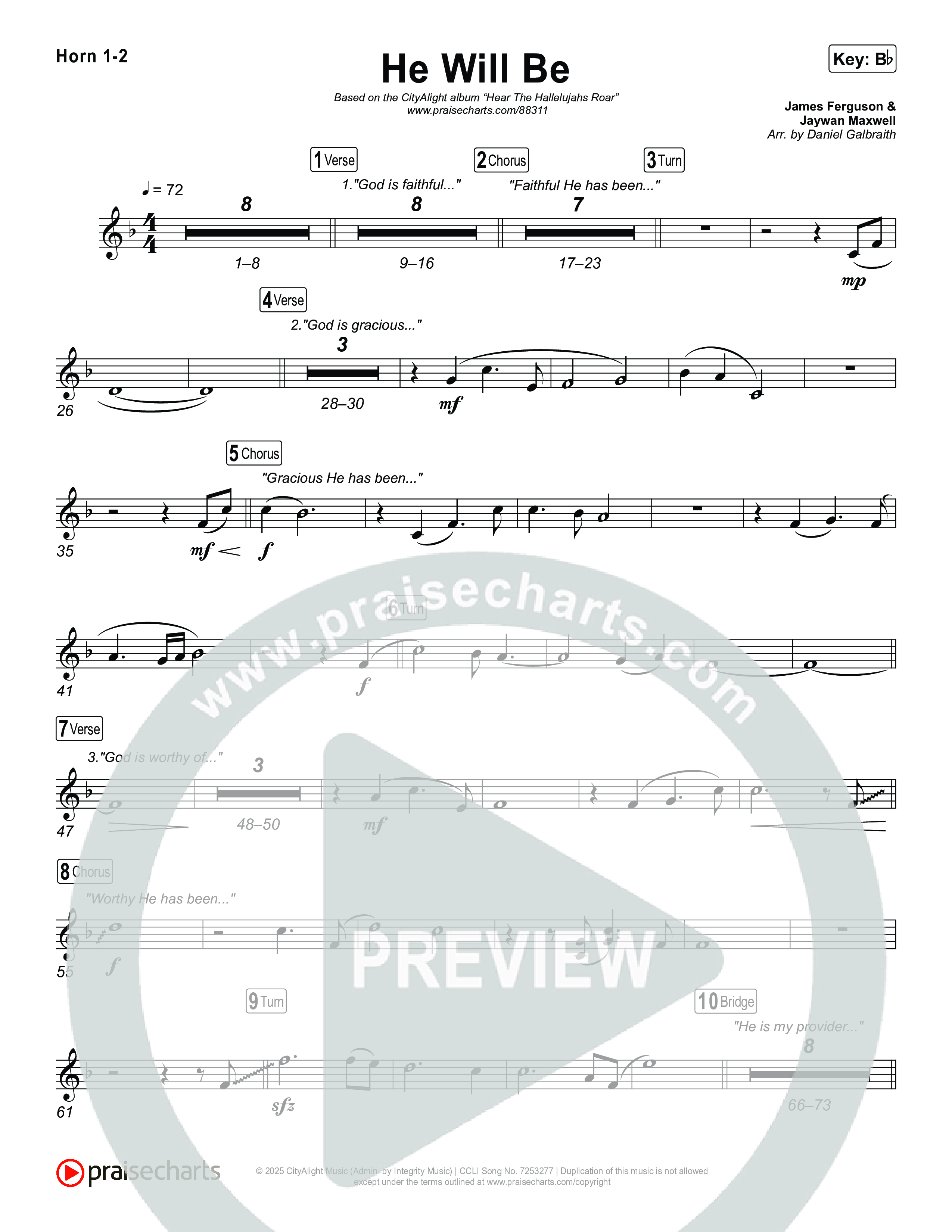 He Will Be Brass Pack (CityAlight)