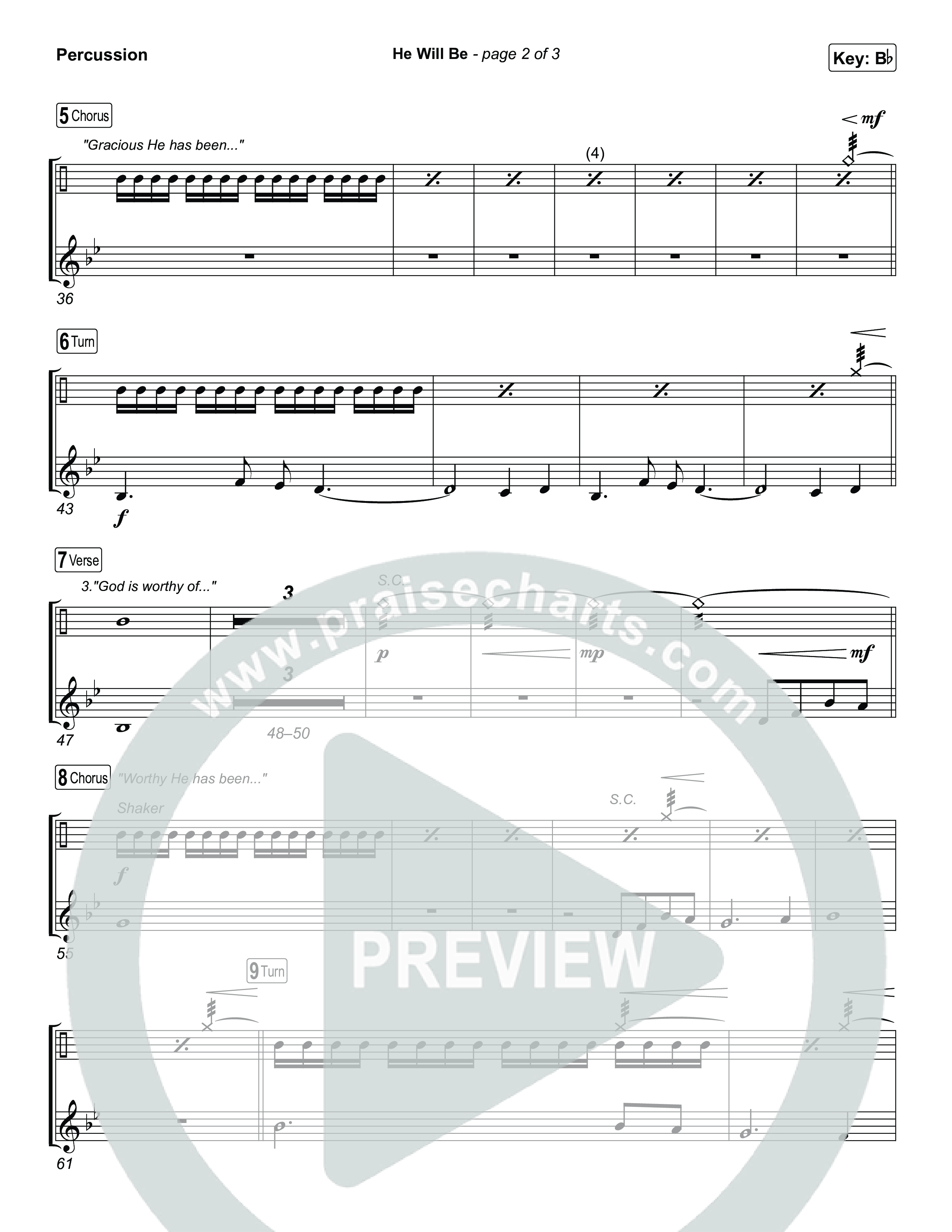 He Will Be Percussion (CityAlight)