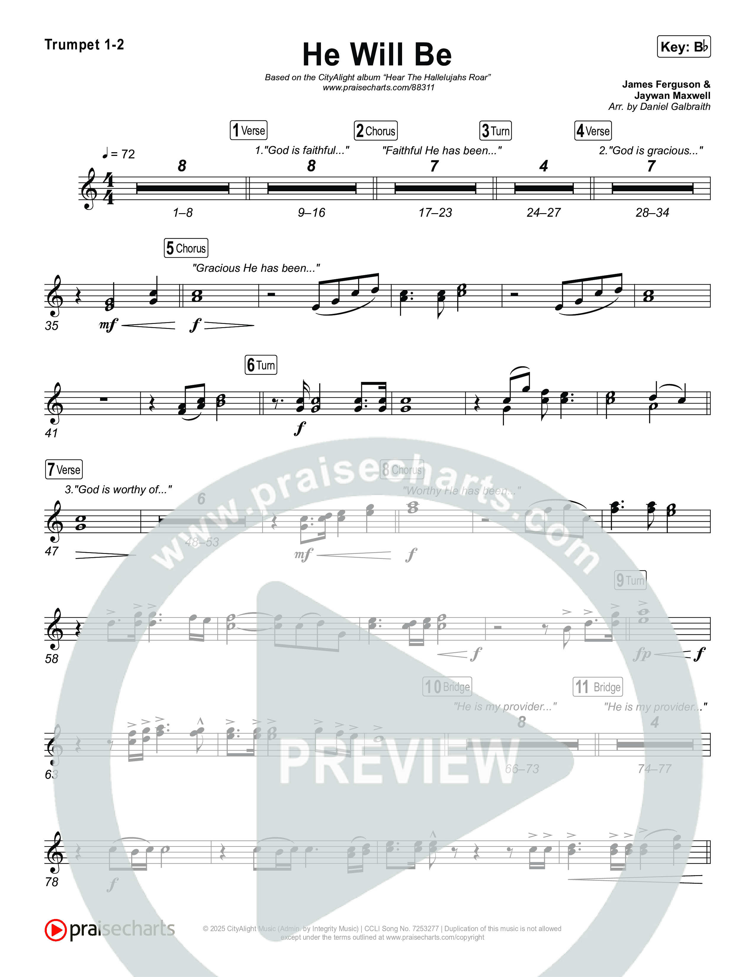 He Will Be Trumpet 1,2 (CityAlight)