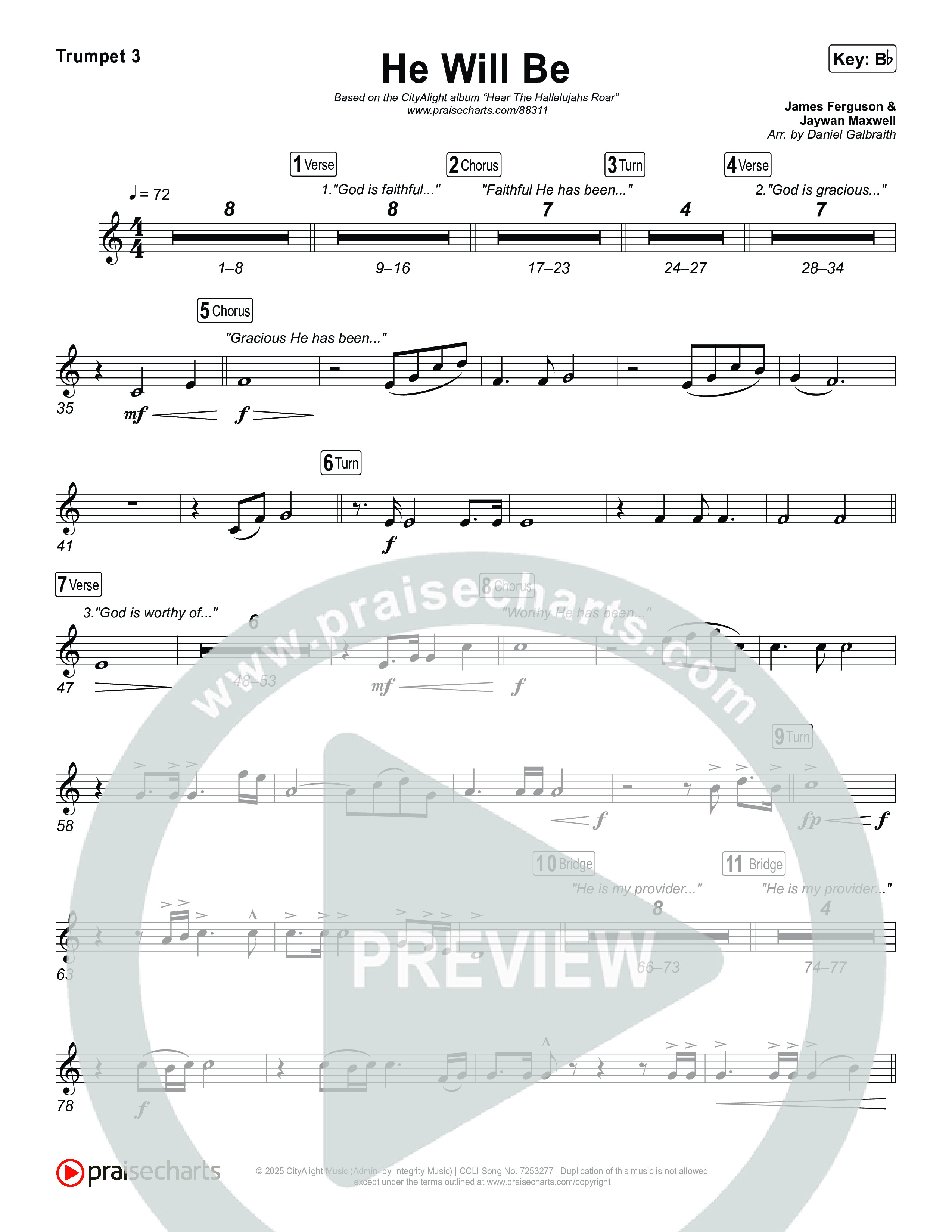 He Will Be Trumpet 1,2 (CityAlight)