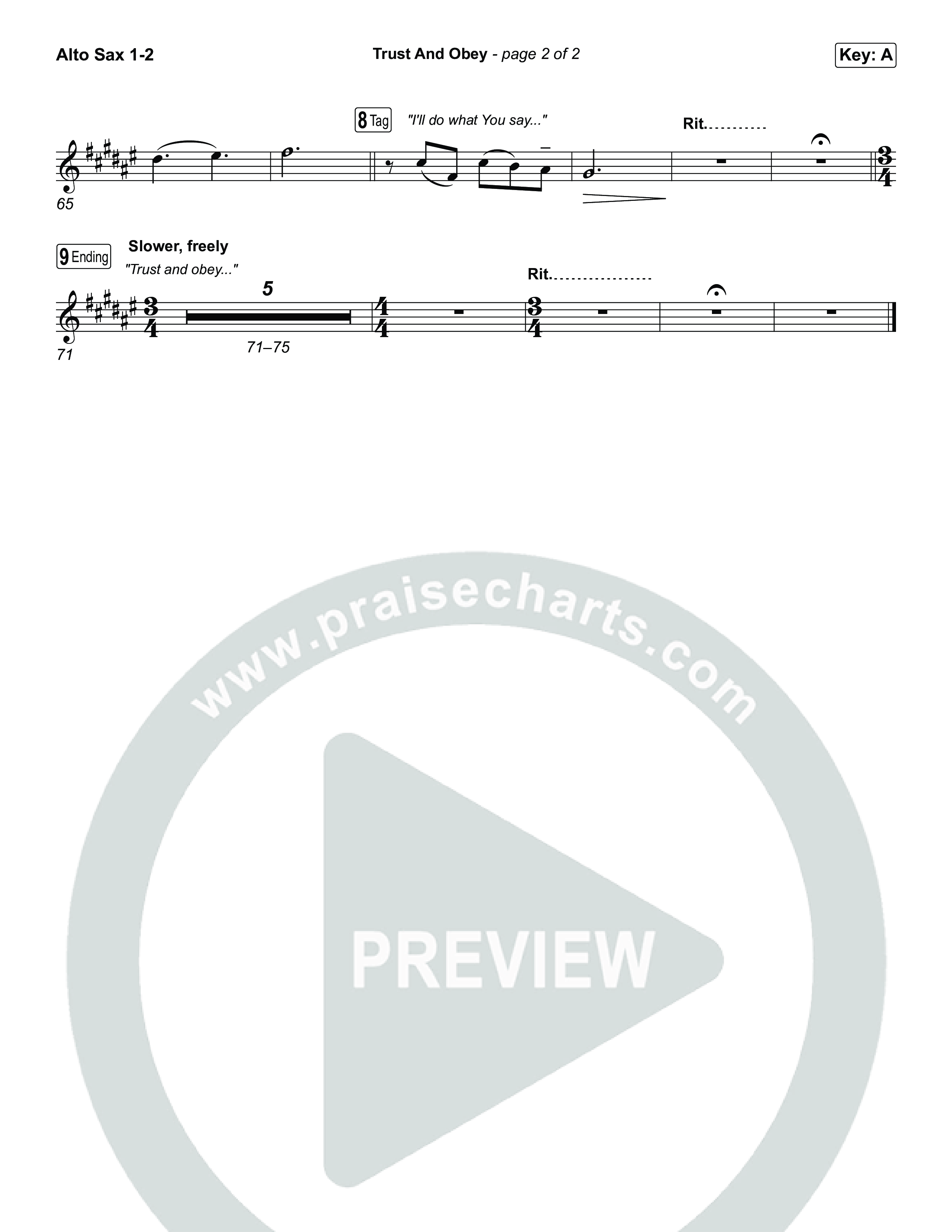 Trust And Obey Sax Pack (CXMMXNS / CAIN)