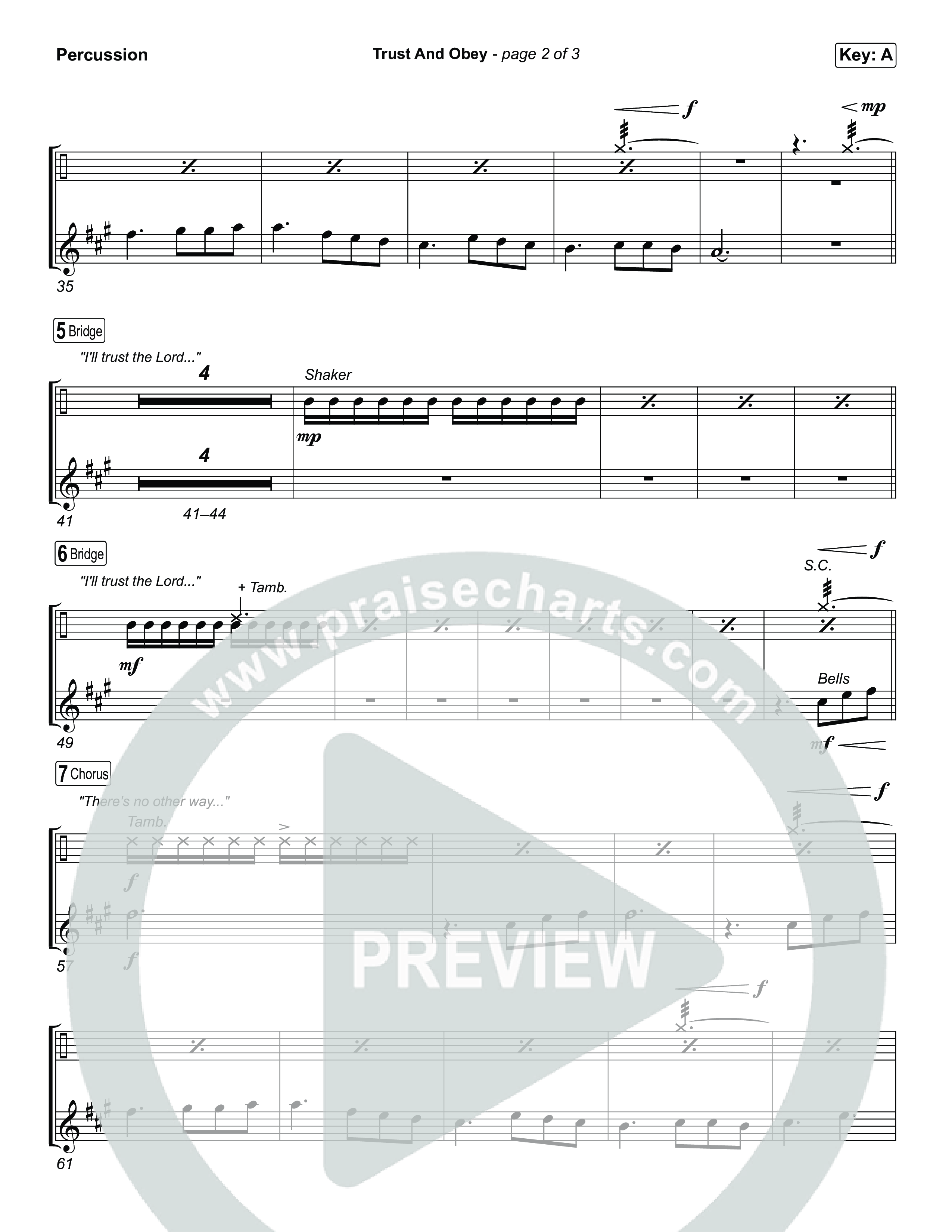 Trust And Obey Percussion (CXMMXNS / CAIN)