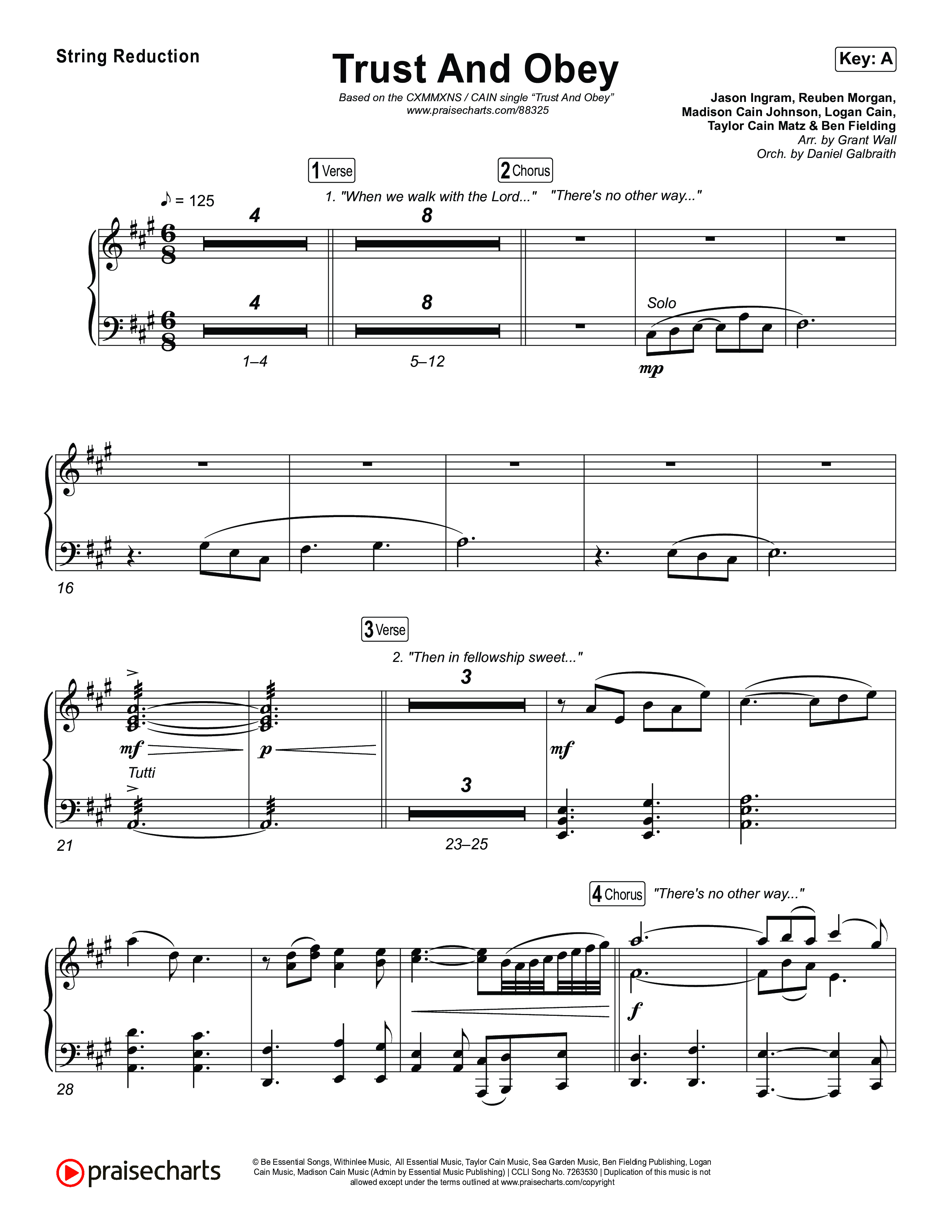 Trust And Obey String Reduction (CXMMXNS / CAIN)