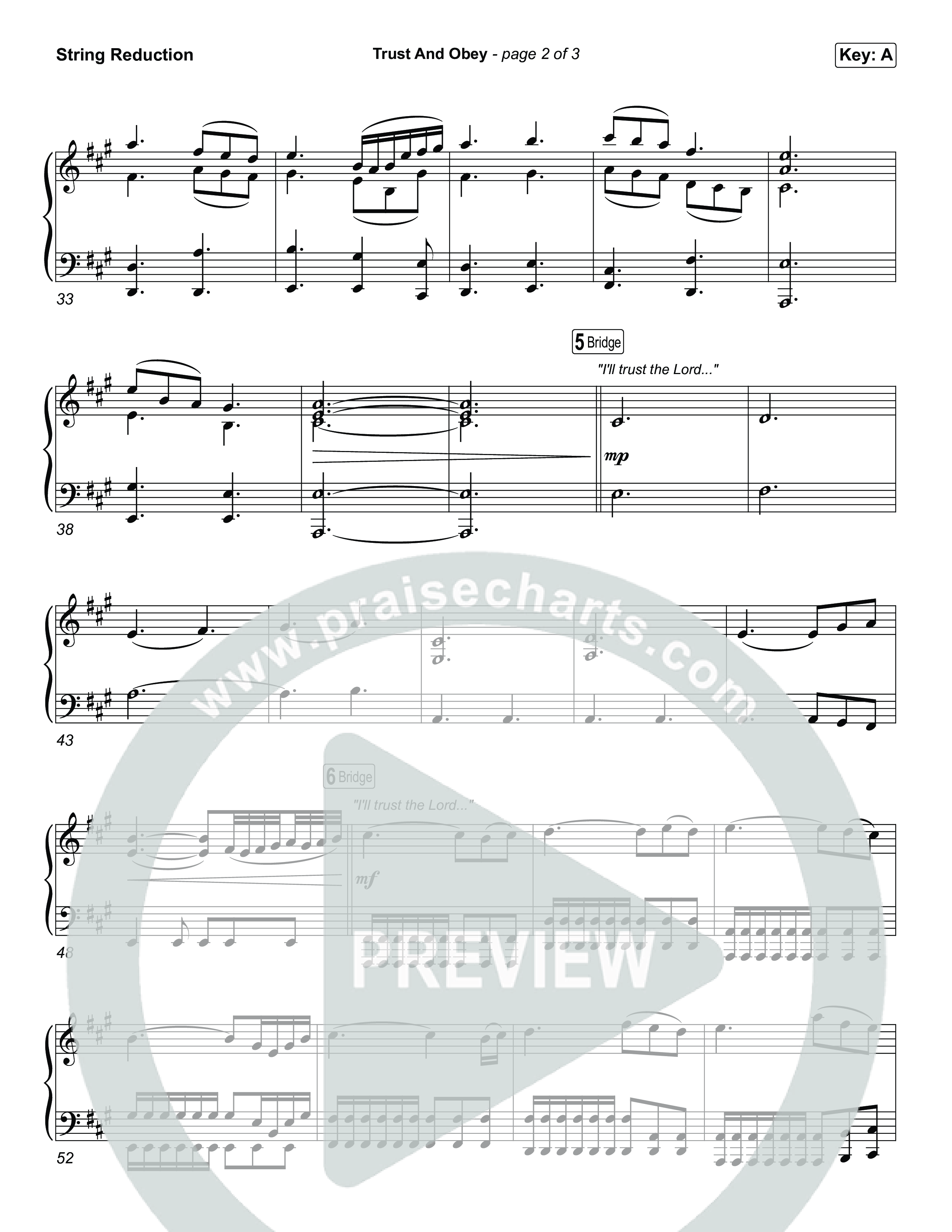 Trust And Obey String Reduction (CXMMXNS / CAIN)