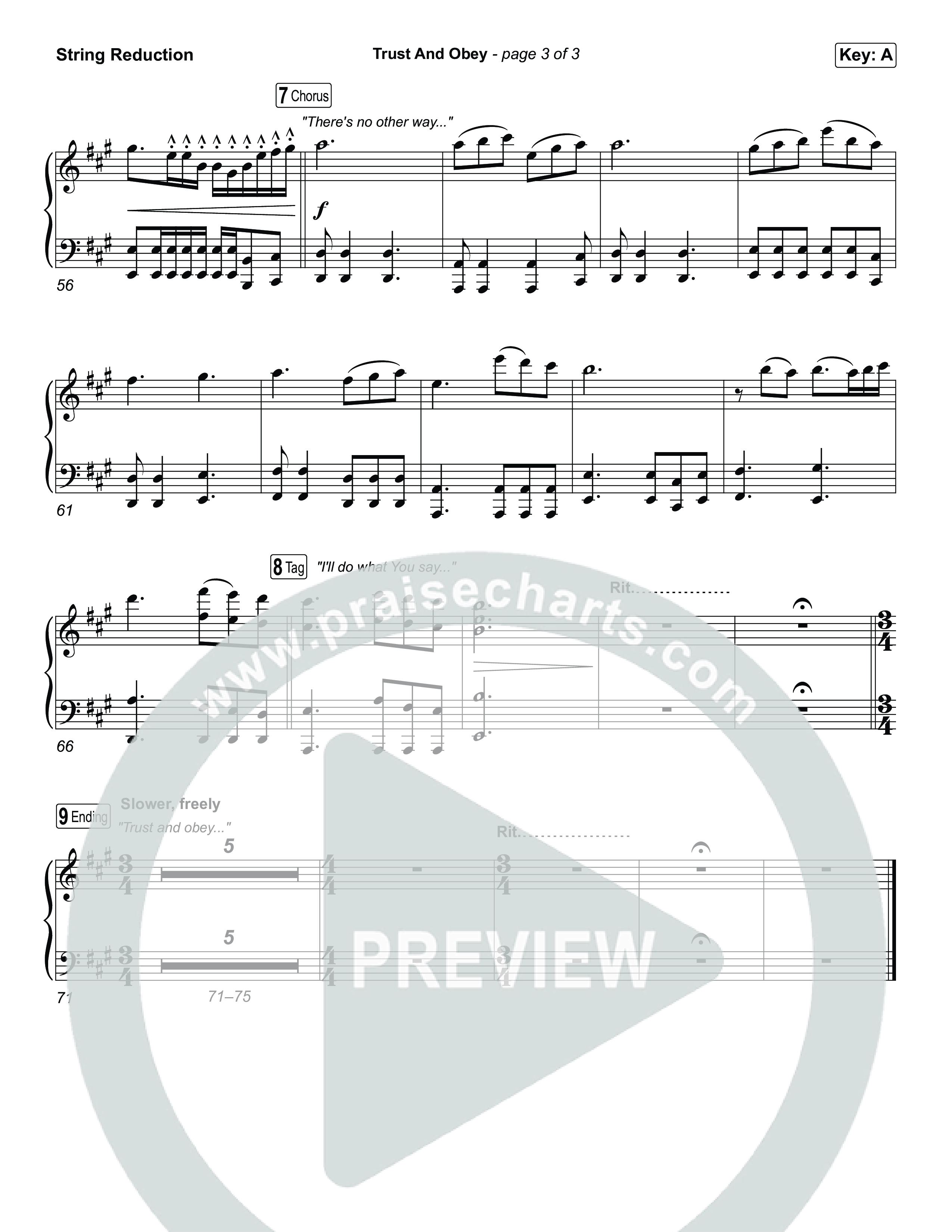 Trust And Obey String Reduction (CXMMXNS / CAIN)