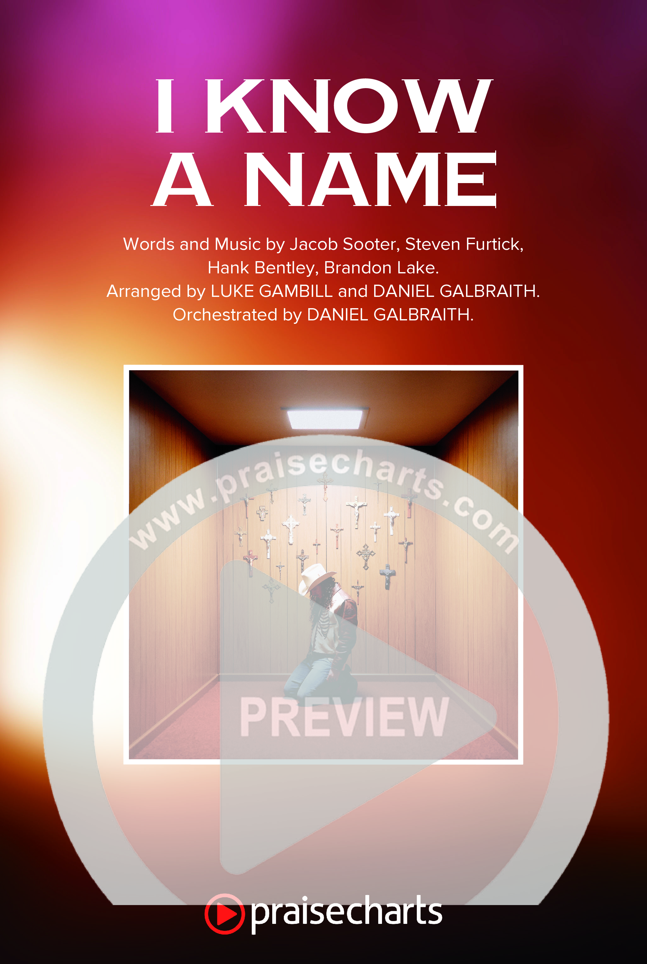 I Know A Name (Choral Anthem SATB) Octavo Cover Sheet (Brandon Lake / CeCe Winans / Arr. Luke Gambill)
