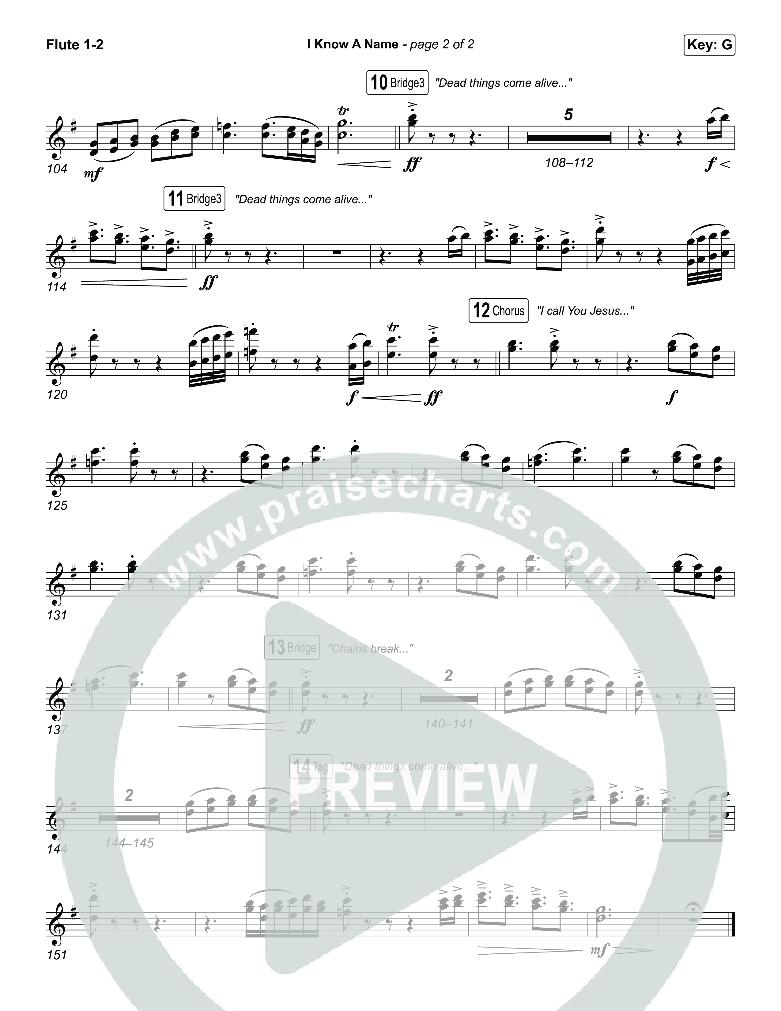 I Know A Name (Sing It Now) Wind Pack (Brandon Lake / CeCe Winans)