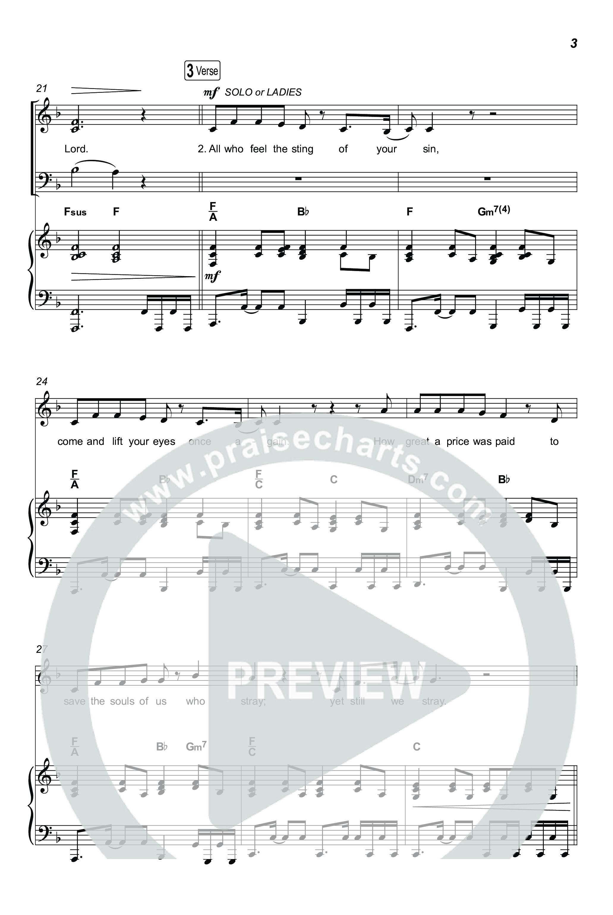 Come Let Us Return To The Lord (Worship Choir/SAB) Octavo (SAB & Pno) (Matt Papa / Matt Boswell / Cochren & Co)