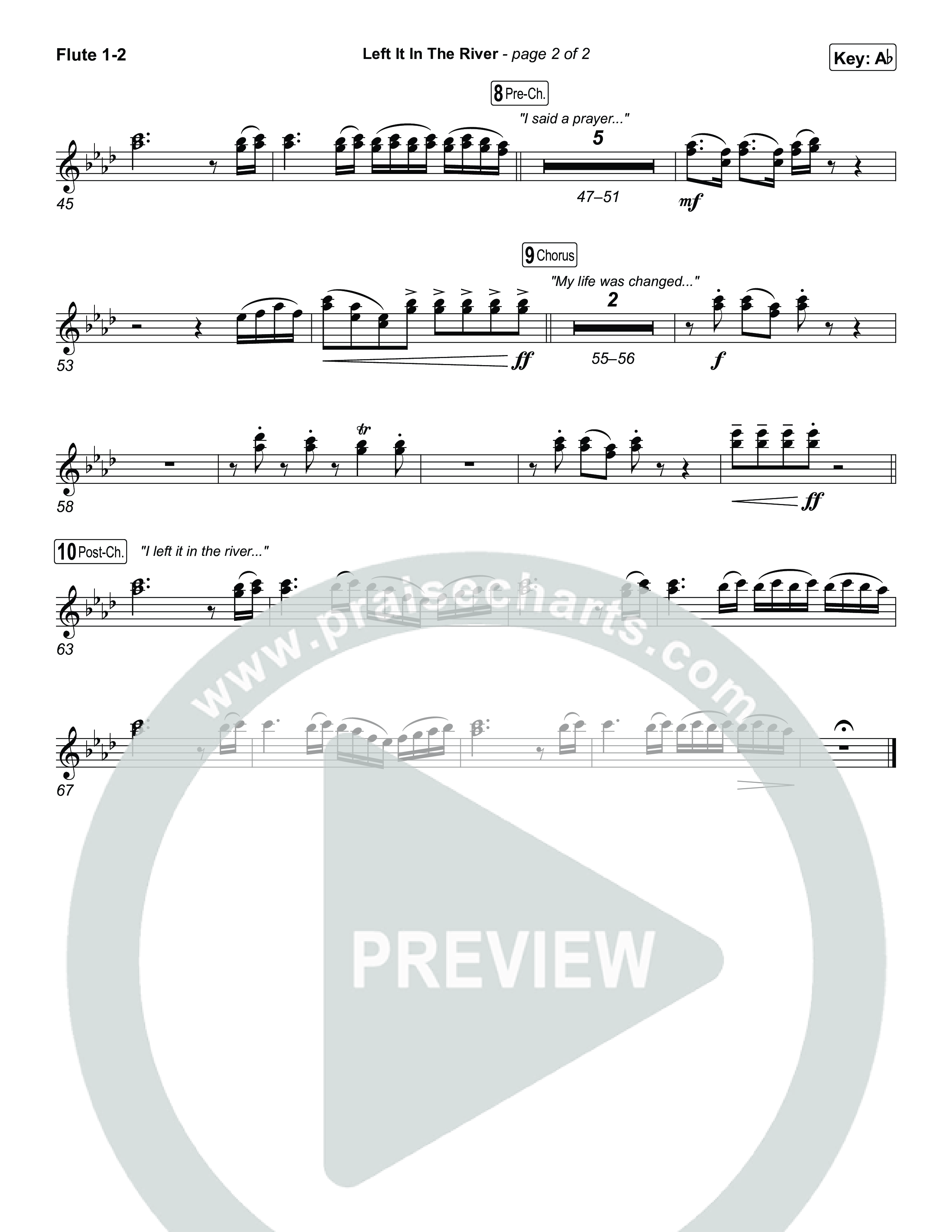 Left It In The River Flute 1,2 (Jamie MacDonald)