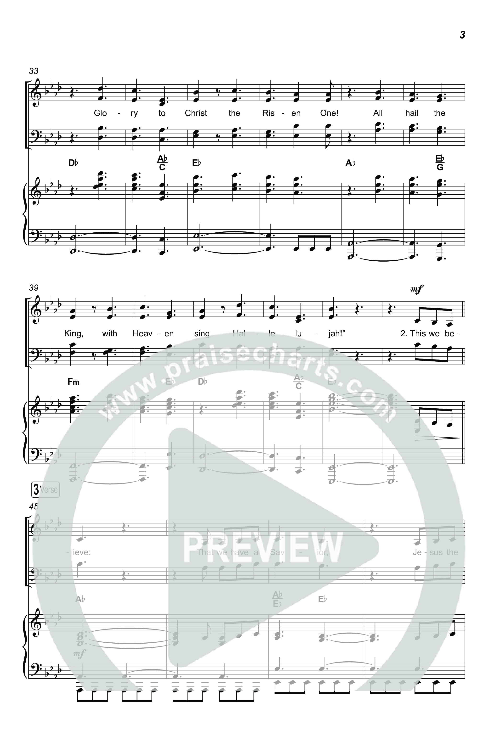 Song Of The Saints (Sing It Now) Octavo (SATB & Pno) (Phil Wickham / Arr. Luke Gambill)