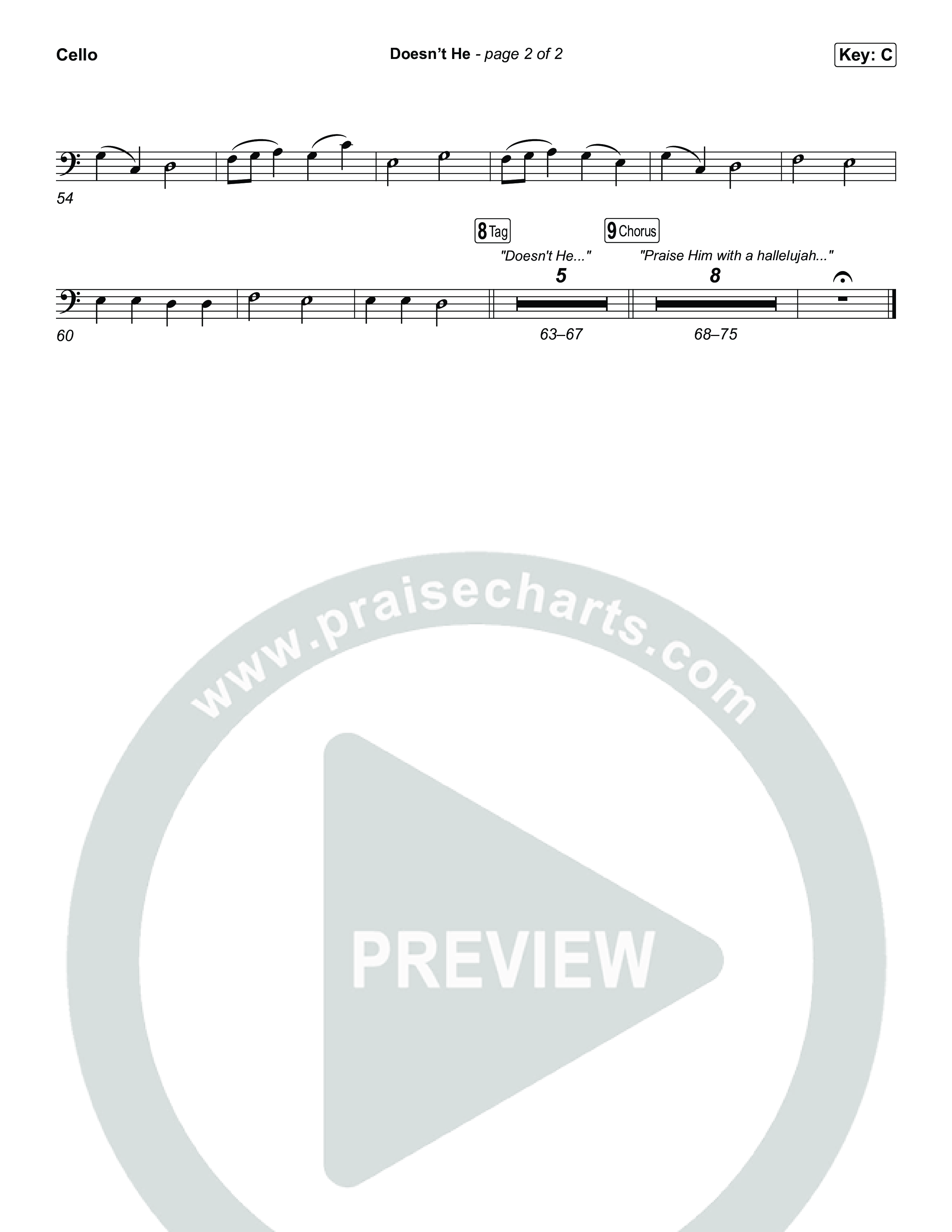 Doesn't He Cello (Chris Tomlin)