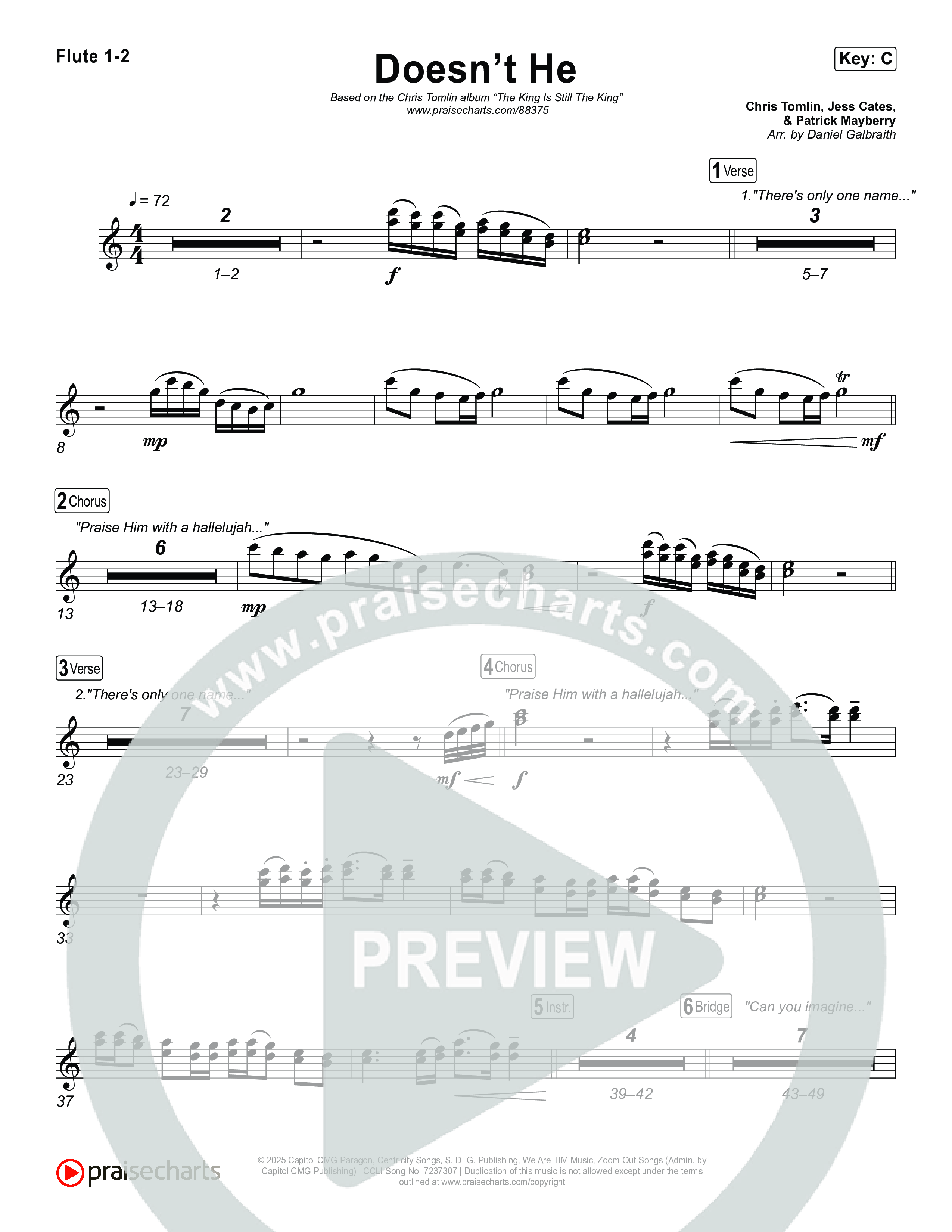 Doesn't He Wind Pack (Chris Tomlin)