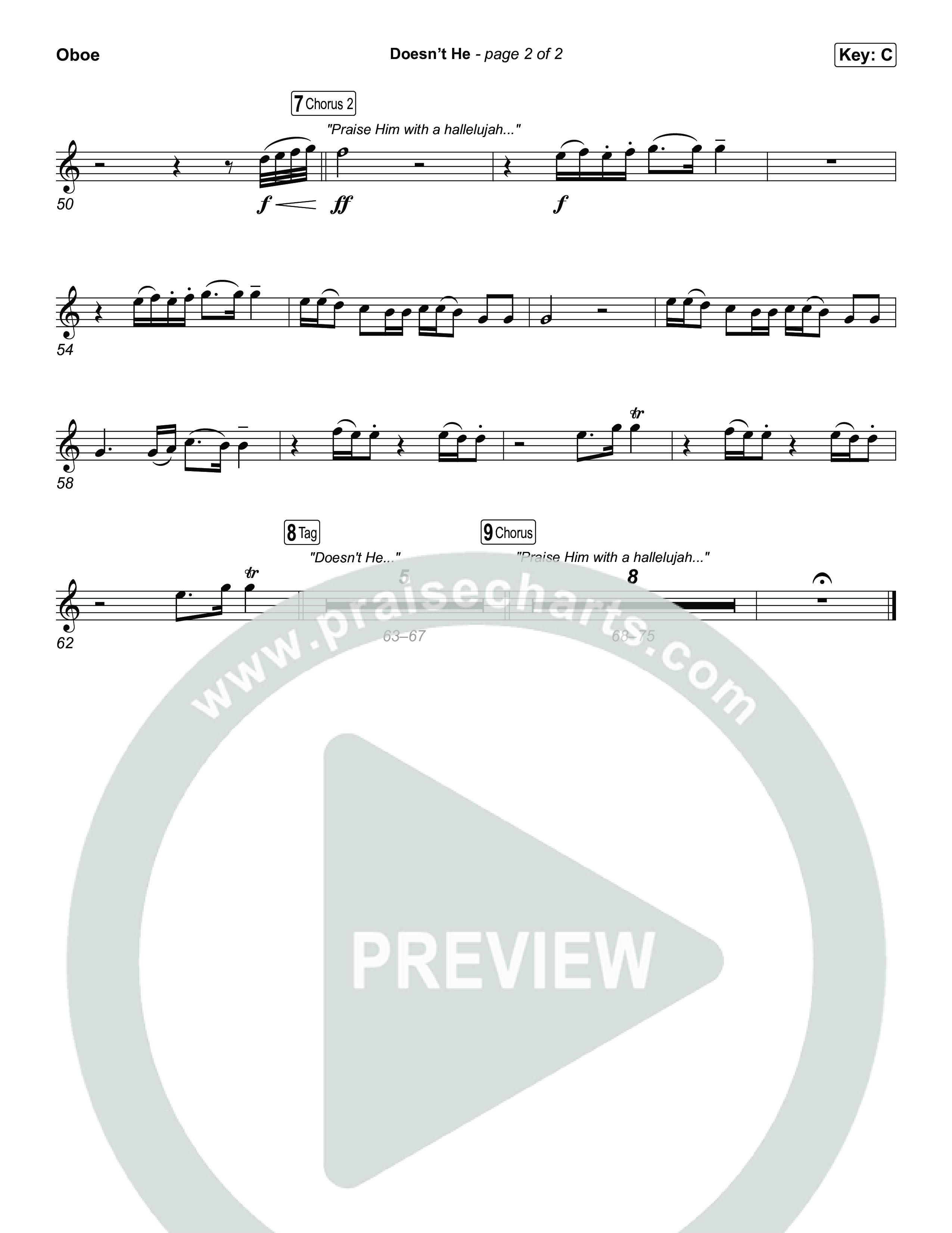 Doesn't He Oboe (Chris Tomlin)