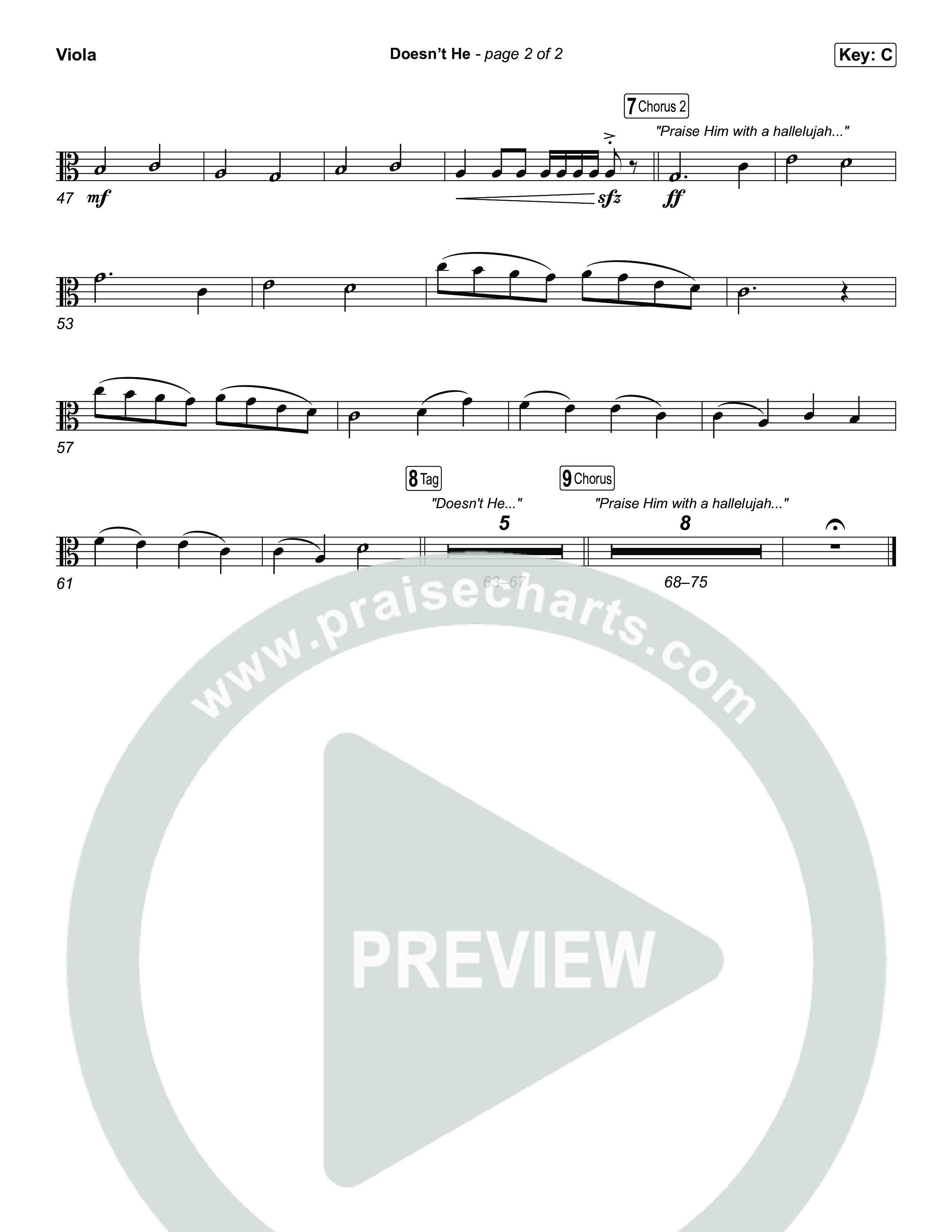 Doesn't He Viola (Chris Tomlin)