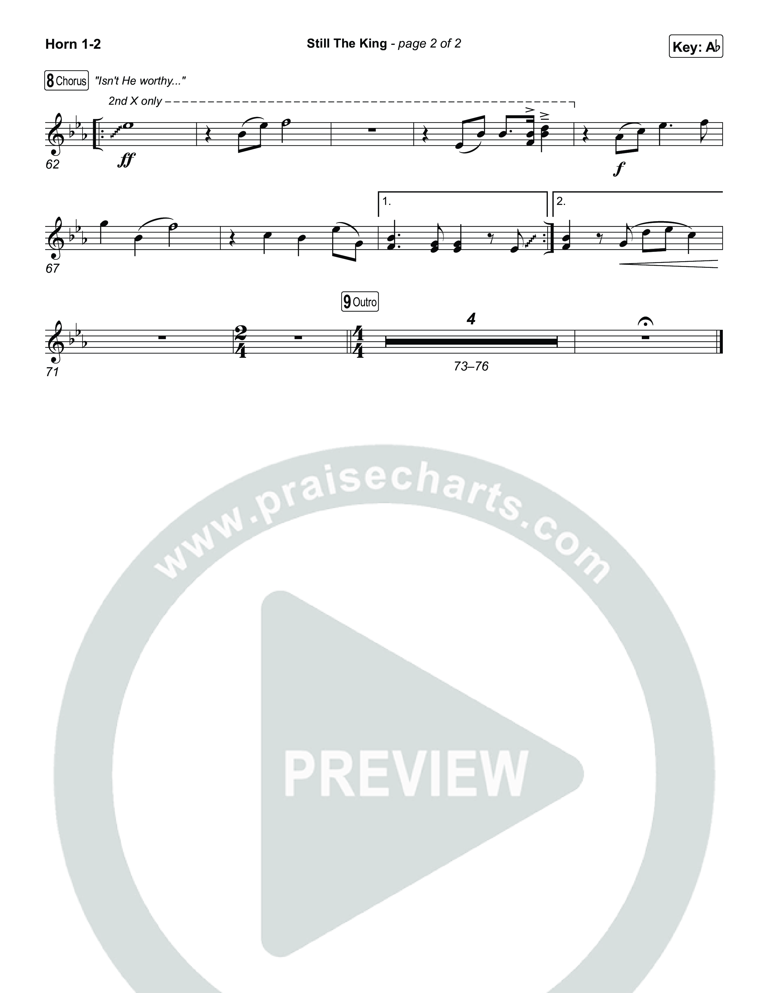 Still The King Brass Pack (Chris Tomlin)