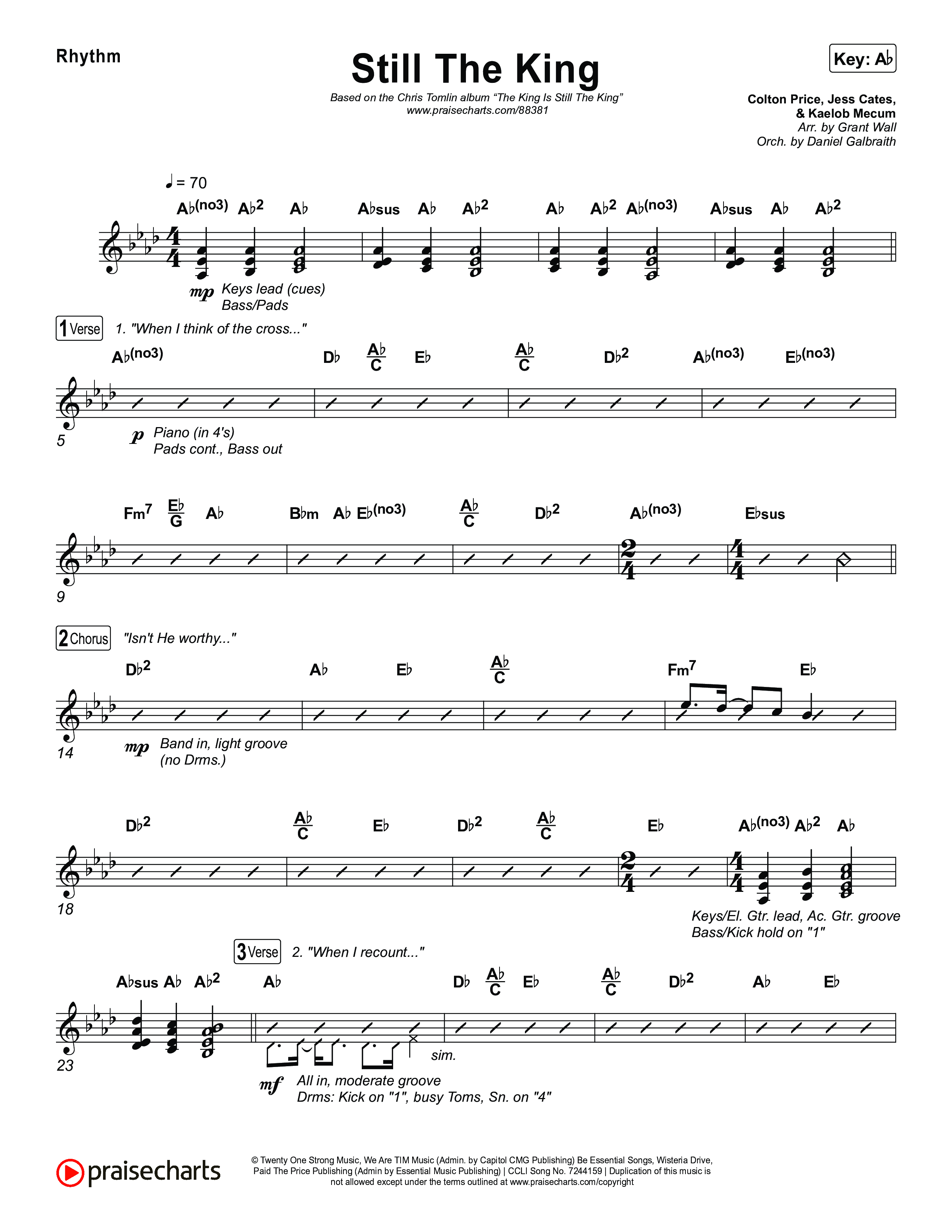 Still The King Rhythm Pack (Chris Tomlin)