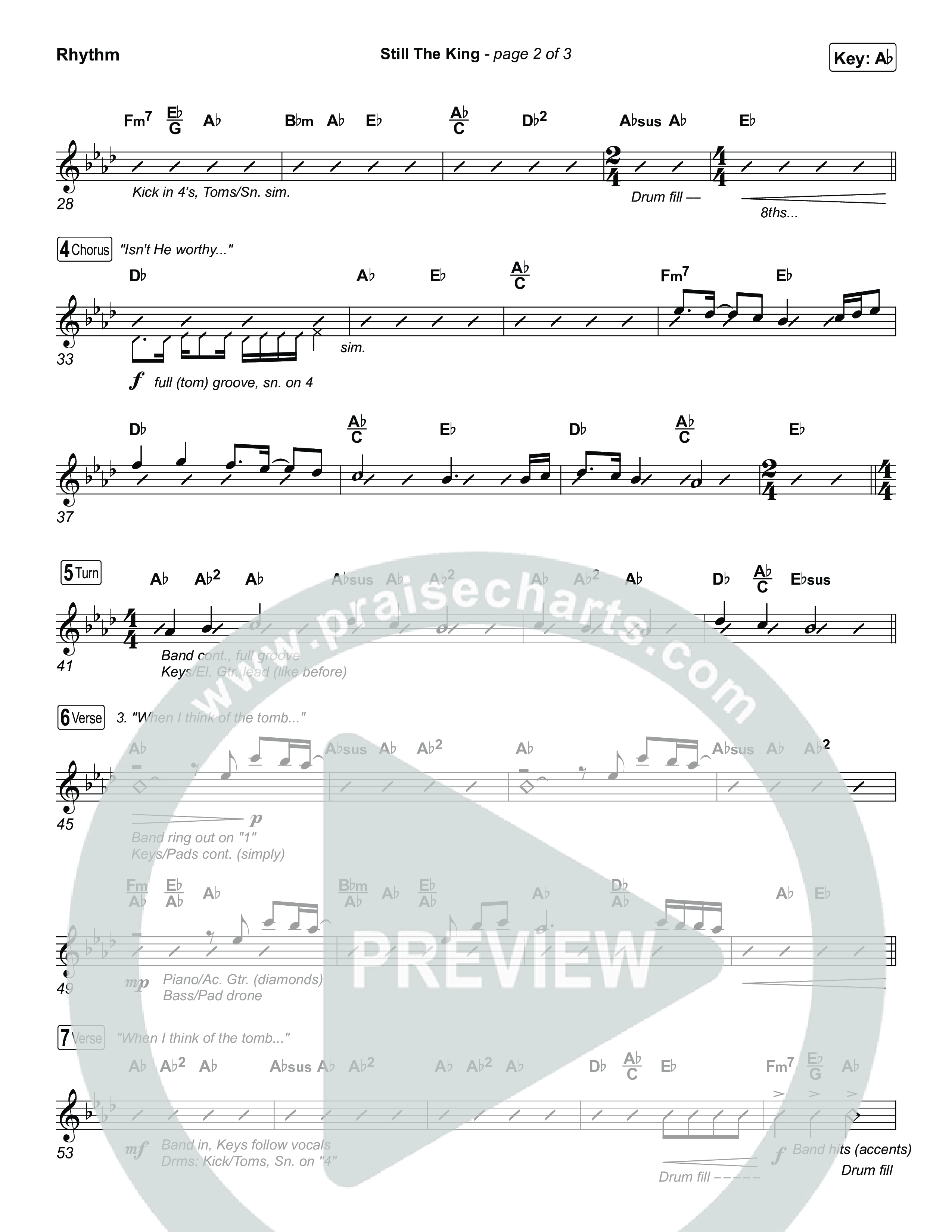 Still The King Rhythm Pack (Chris Tomlin)