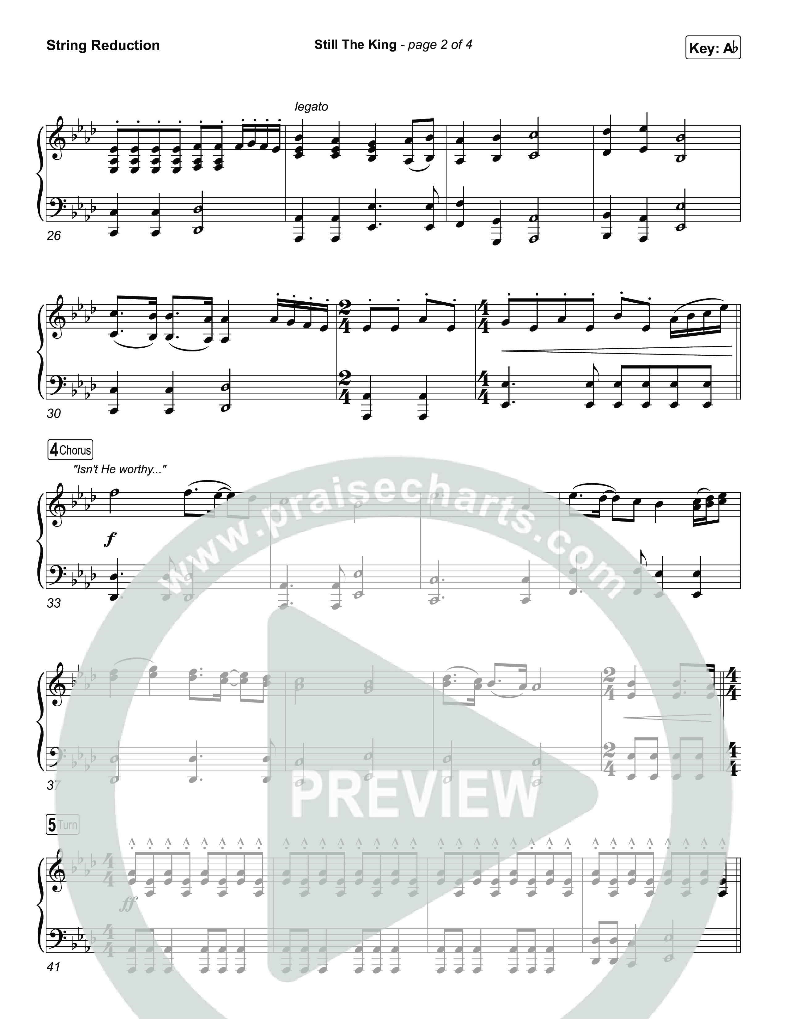 Still The King String Reduction (Chris Tomlin)