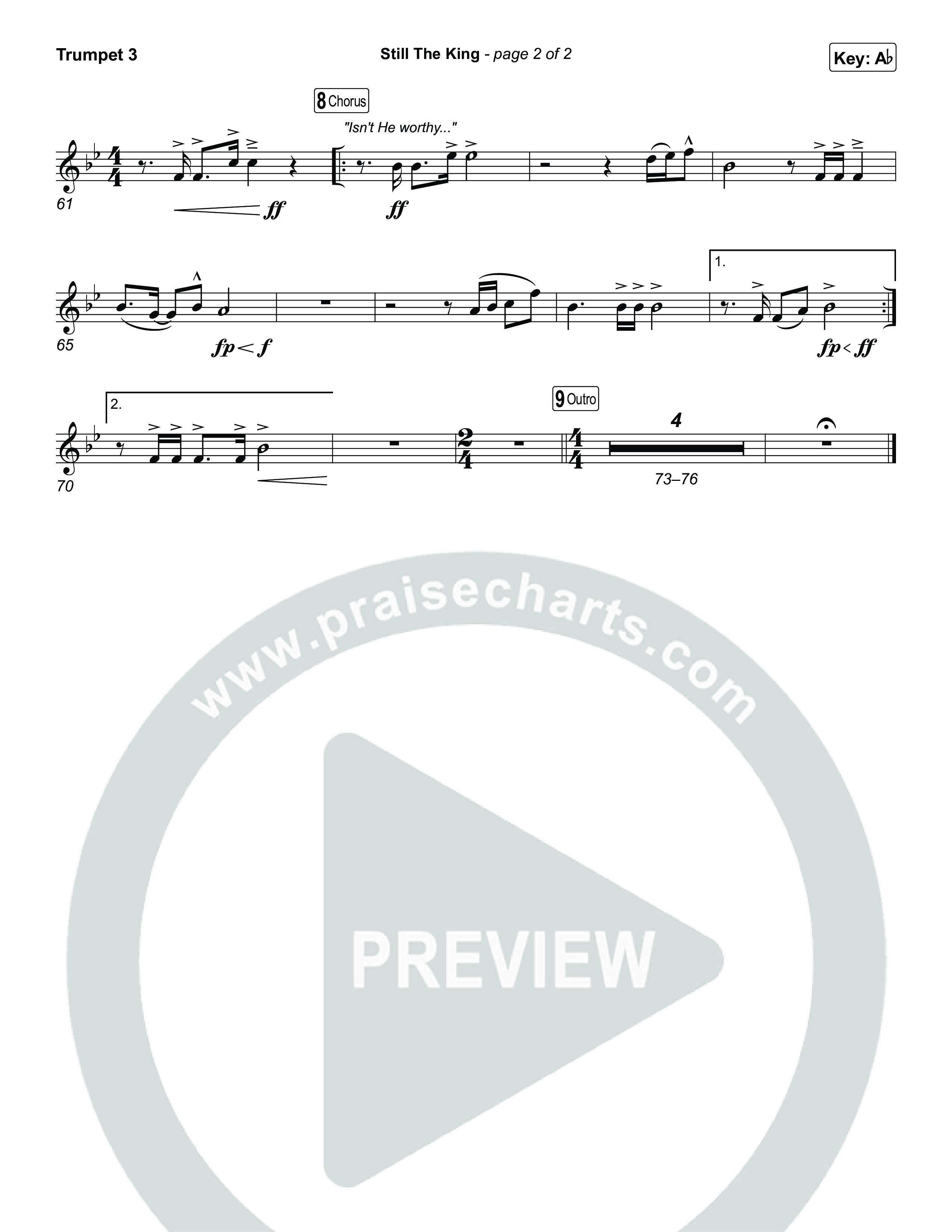 Still The King Trumpet 3 (Chris Tomlin)