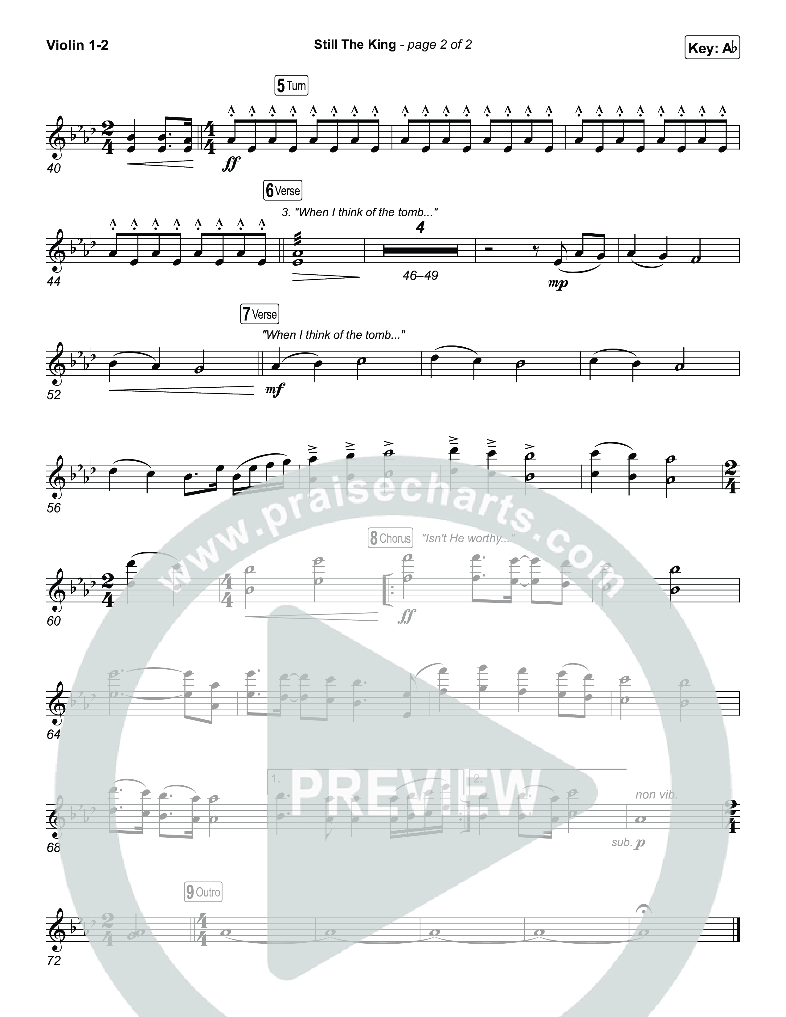 Still The King String Pack (Chris Tomlin)