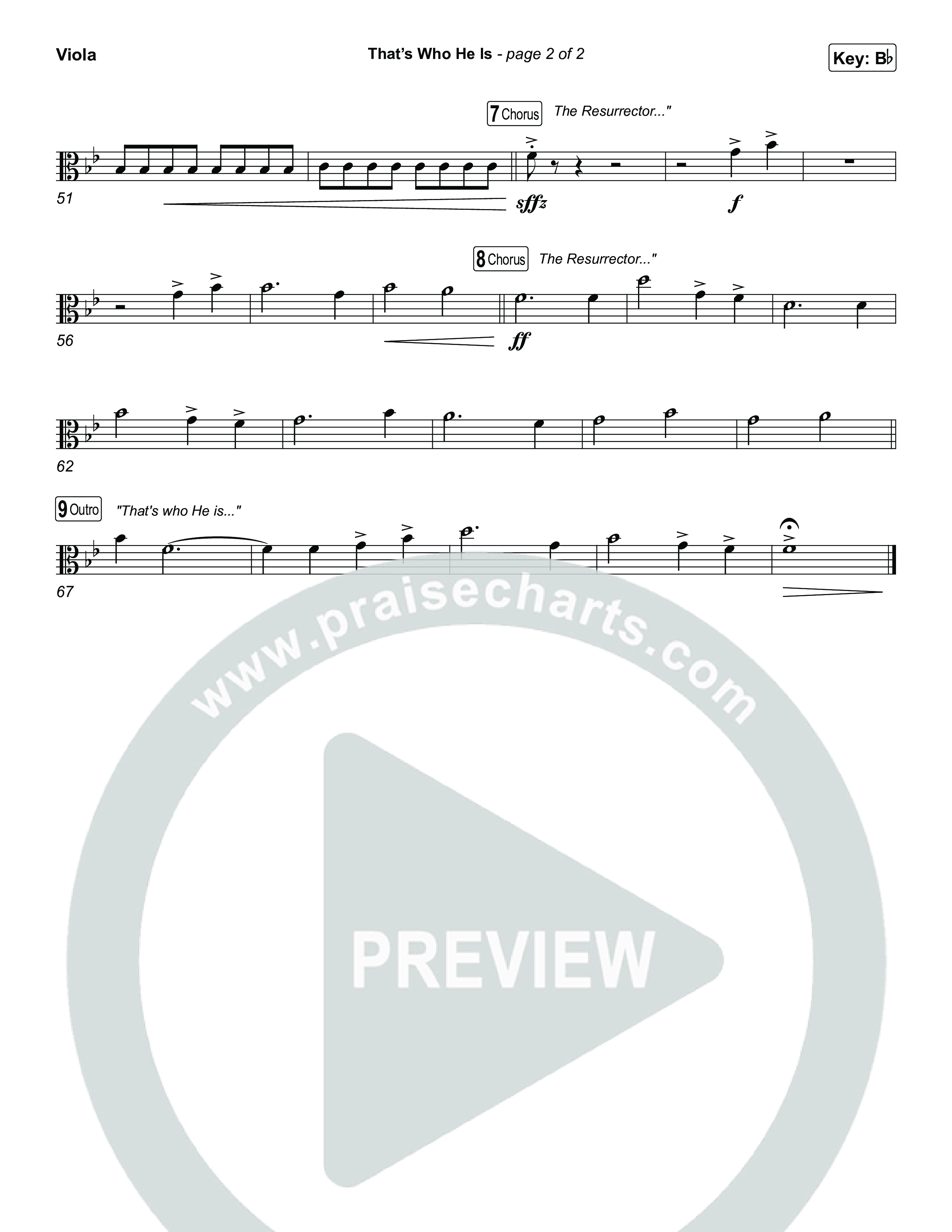 That's Who He Is Viola (Chris Tomlin)