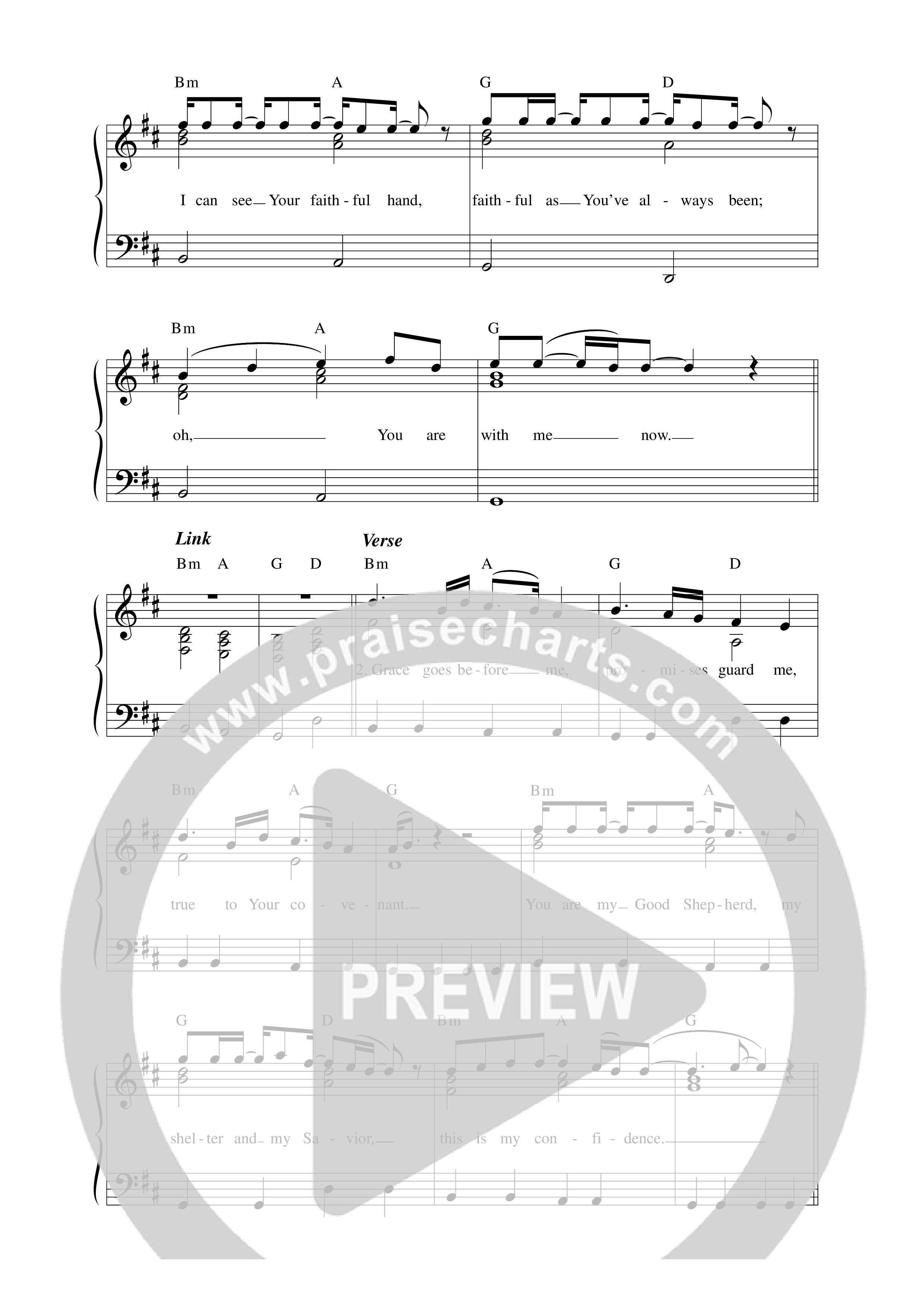 Song Of Deliverance Lead Sheet Melody (LO Worship)