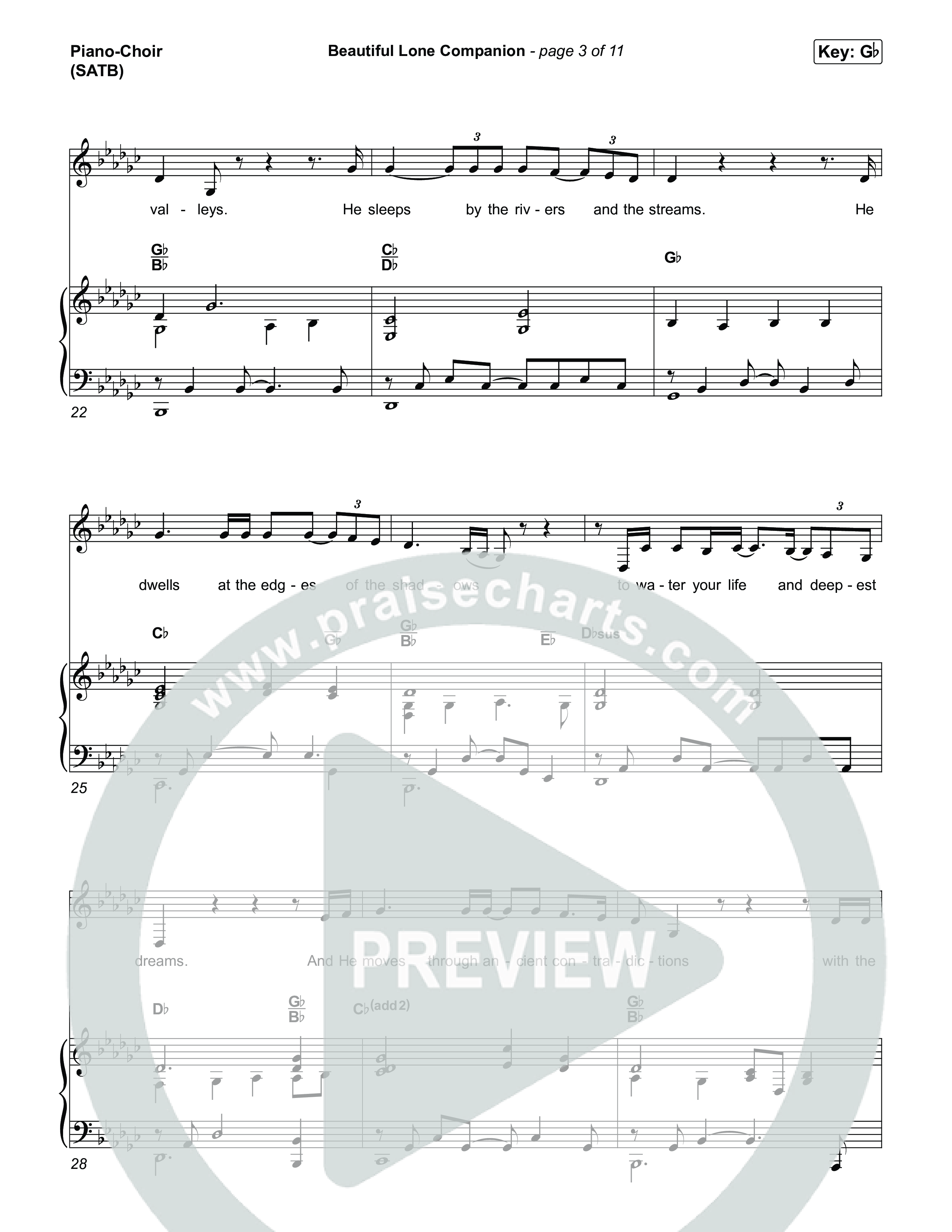 Beautiful Lone Companion Piano/Vocal Pack (Amy Grant)