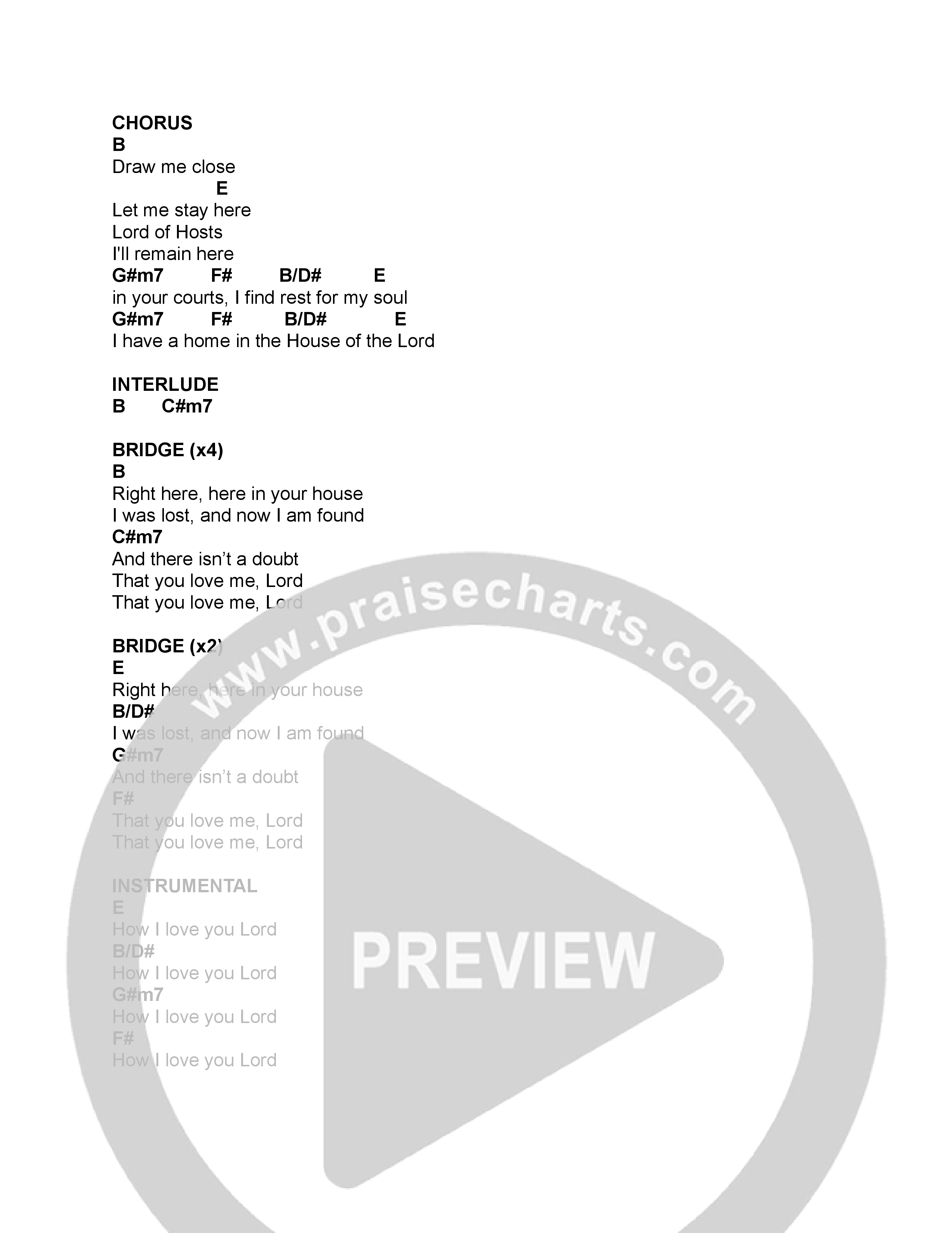 Home Chord Chart (Quay Worship / JJ Hasulube)