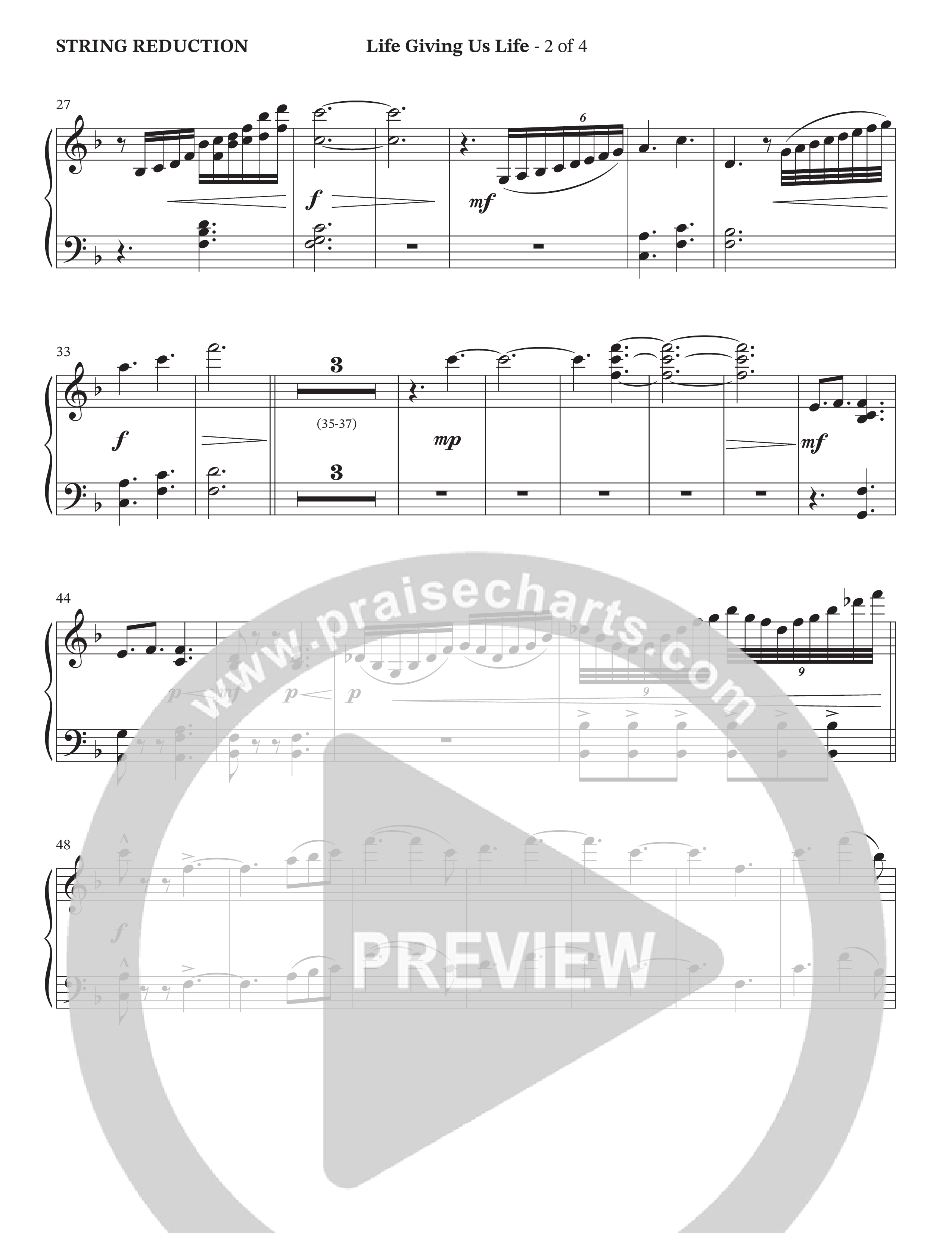 Life Giving Us Life (Choral Anthem SATB) String Reduction (Peach Goldman / Arr. Wayne Haun / Orch. J. Daniel Smith)