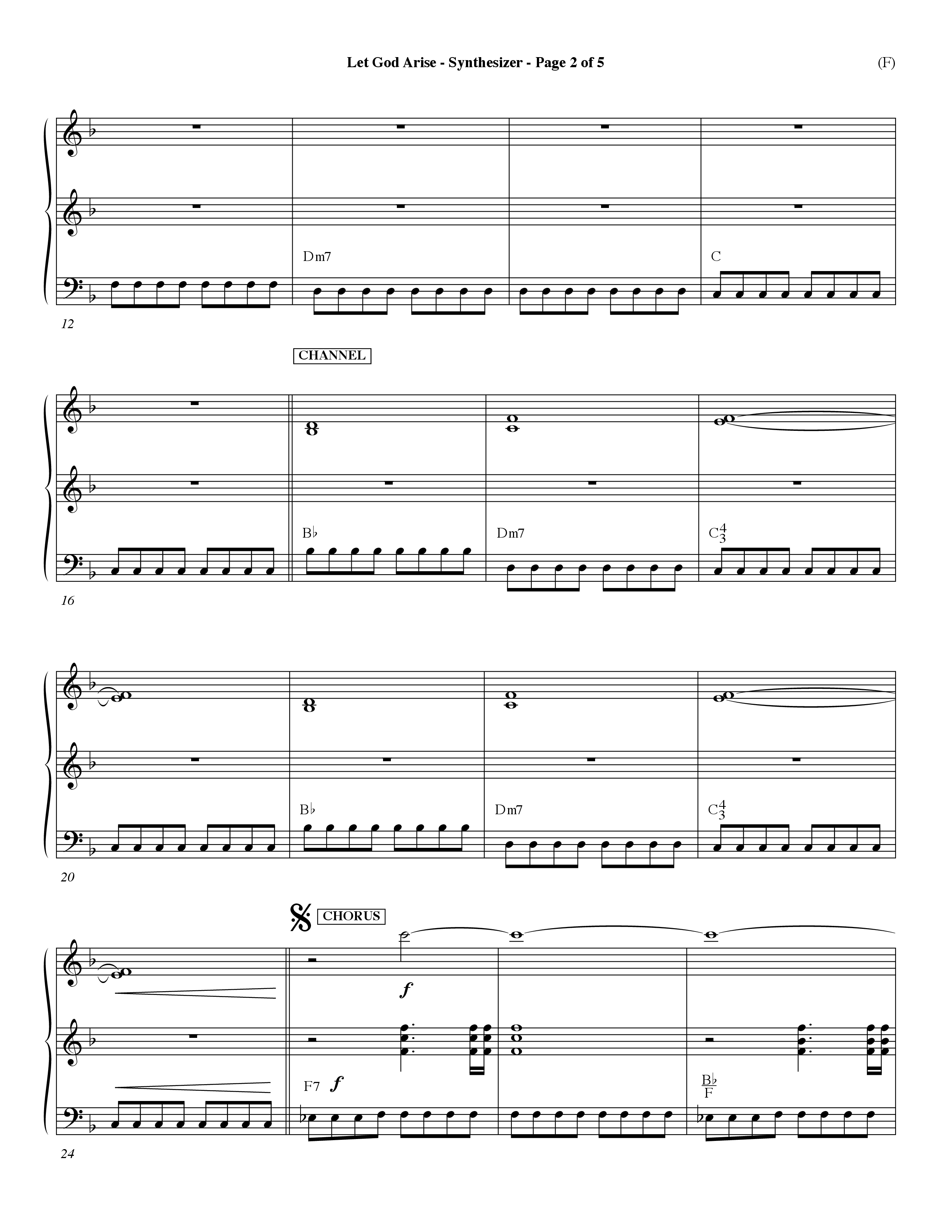 Let God Arise (Choral Anthem SATB) Synth (Word Music Choral / Orch. Dave Williamson)