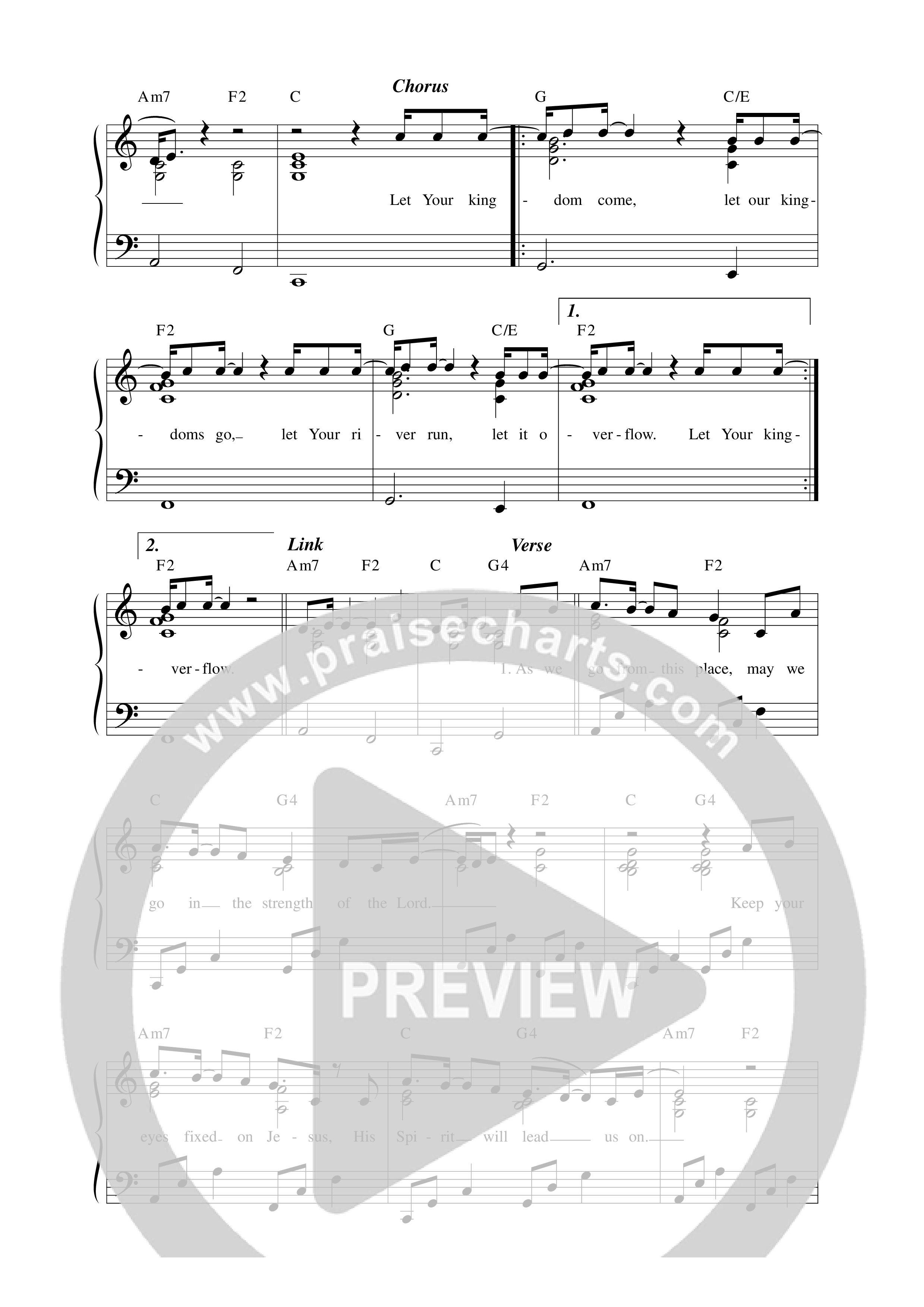 As We Go Lead Sheet Melody (Boundless)