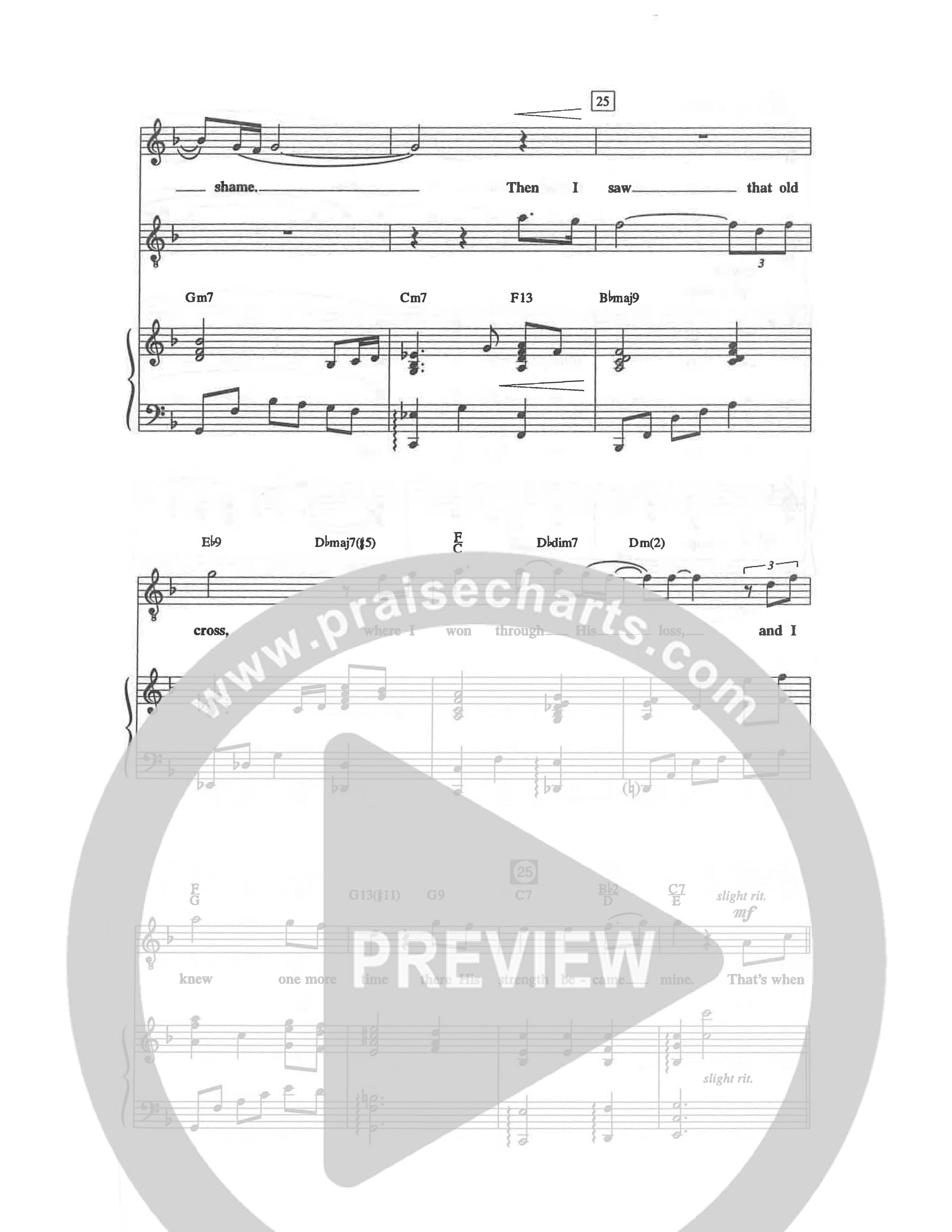 Calvary Came Through (Choral Anthem SATB) Octavo (SATB & Pno) (The Brooklyn Tabernacle Choir / Arr. Carol Cymbala)