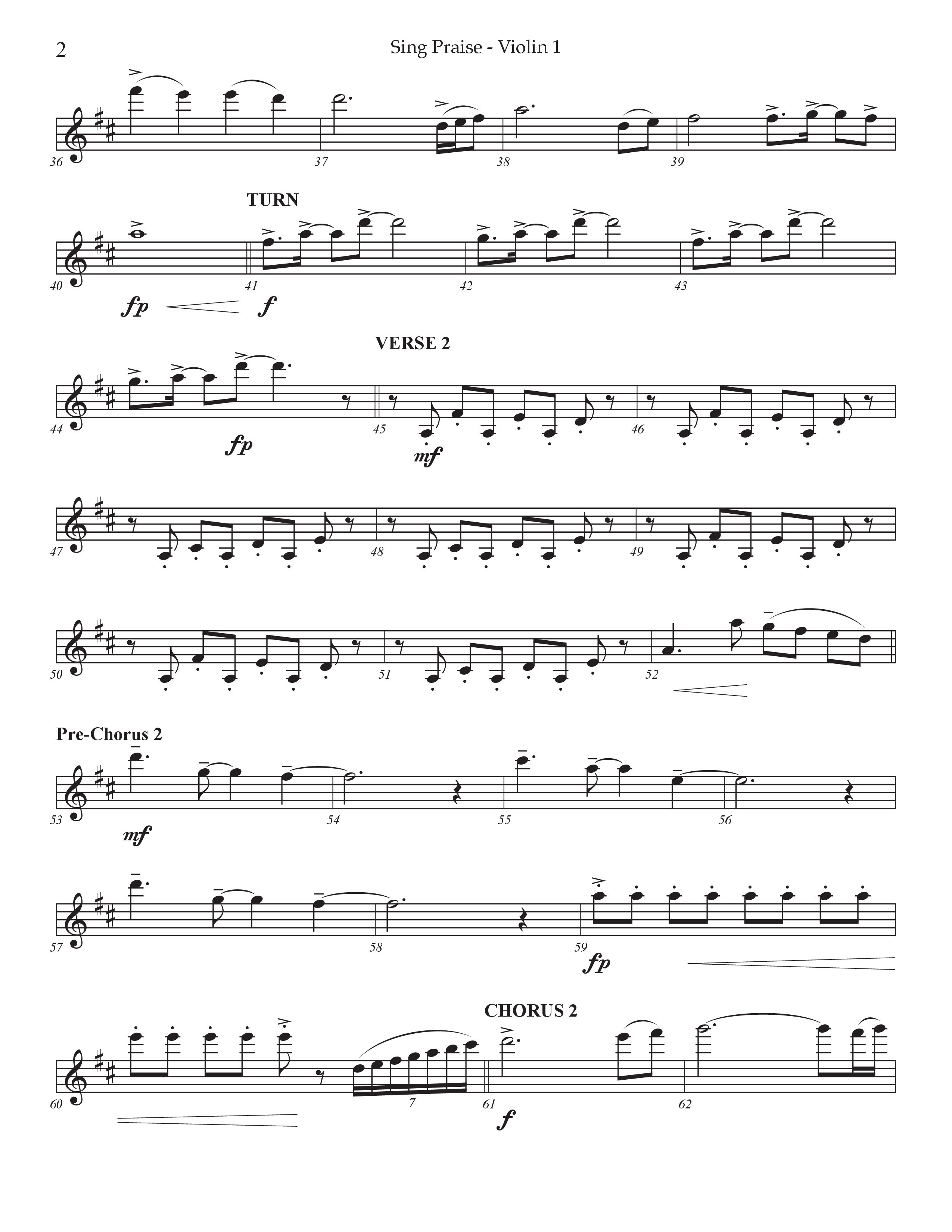 Sing Praise (Choral Anthem SATB) String Ensemble (Prestonwood Worship / Arr. Jonathan Walker)