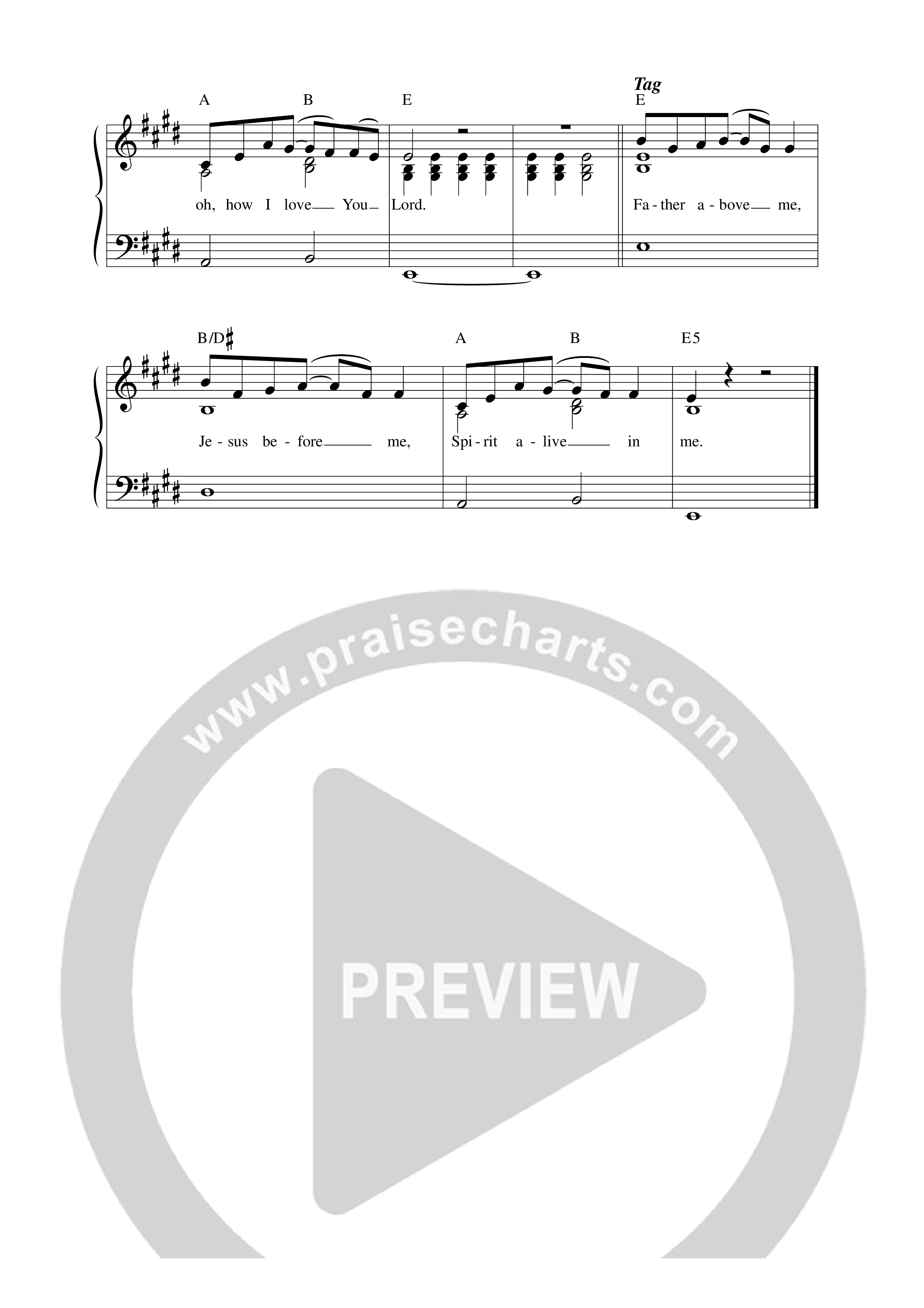 Trinity Lead Sheet Melody (Worship For Everyone)