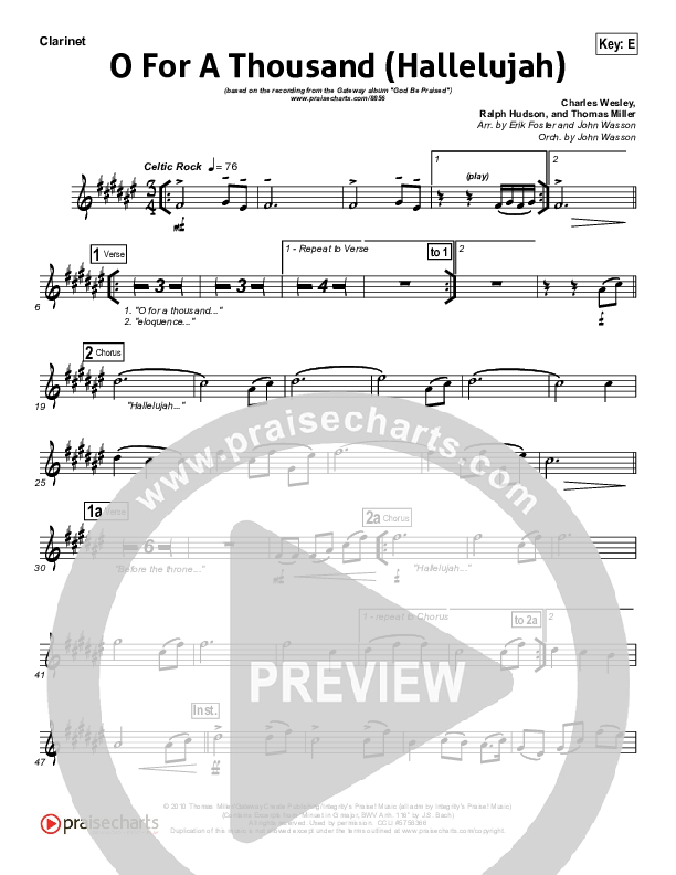 O For A Thousand Wind Pack (Gateway Worship)