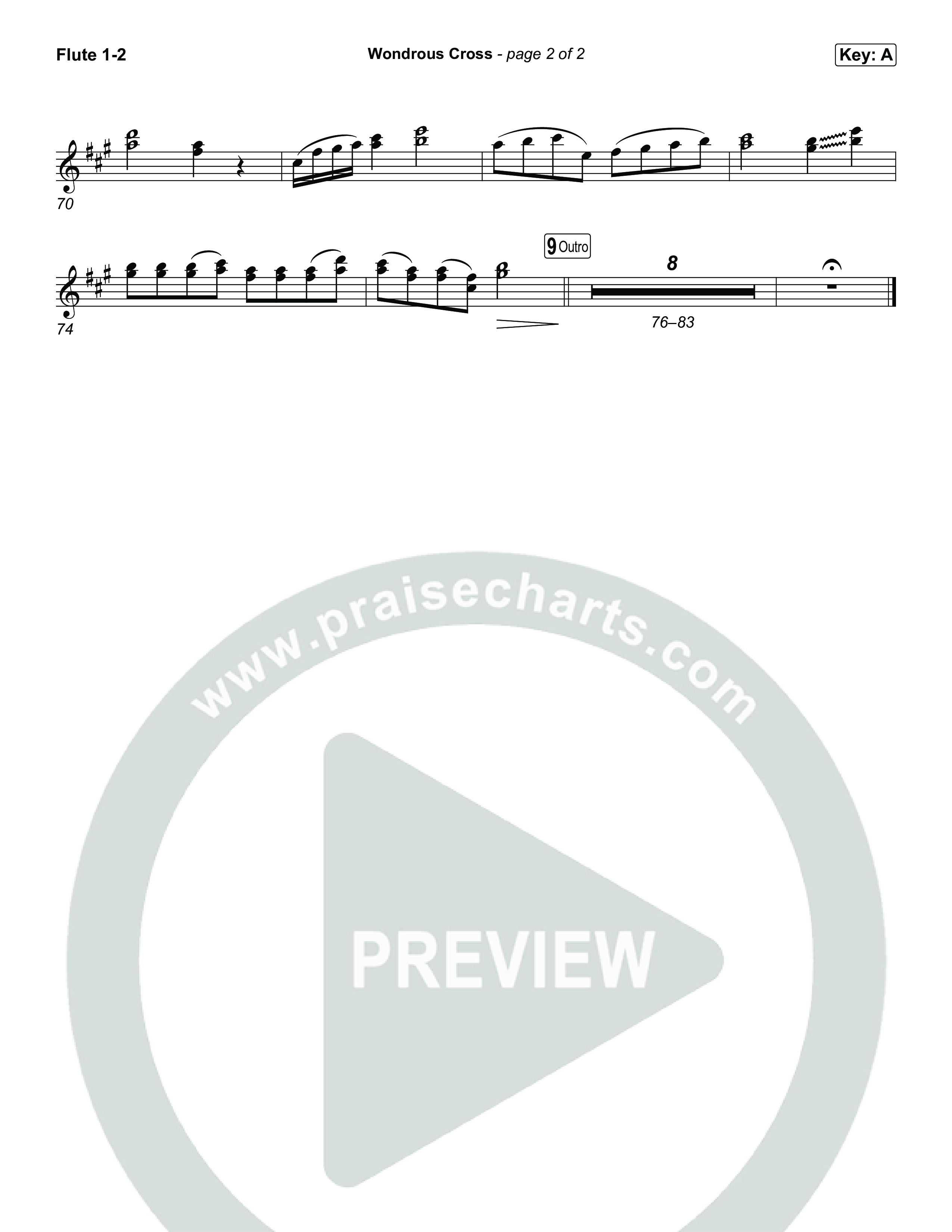 Wondrous Cross Flute 1,2 (Phil Wickham)