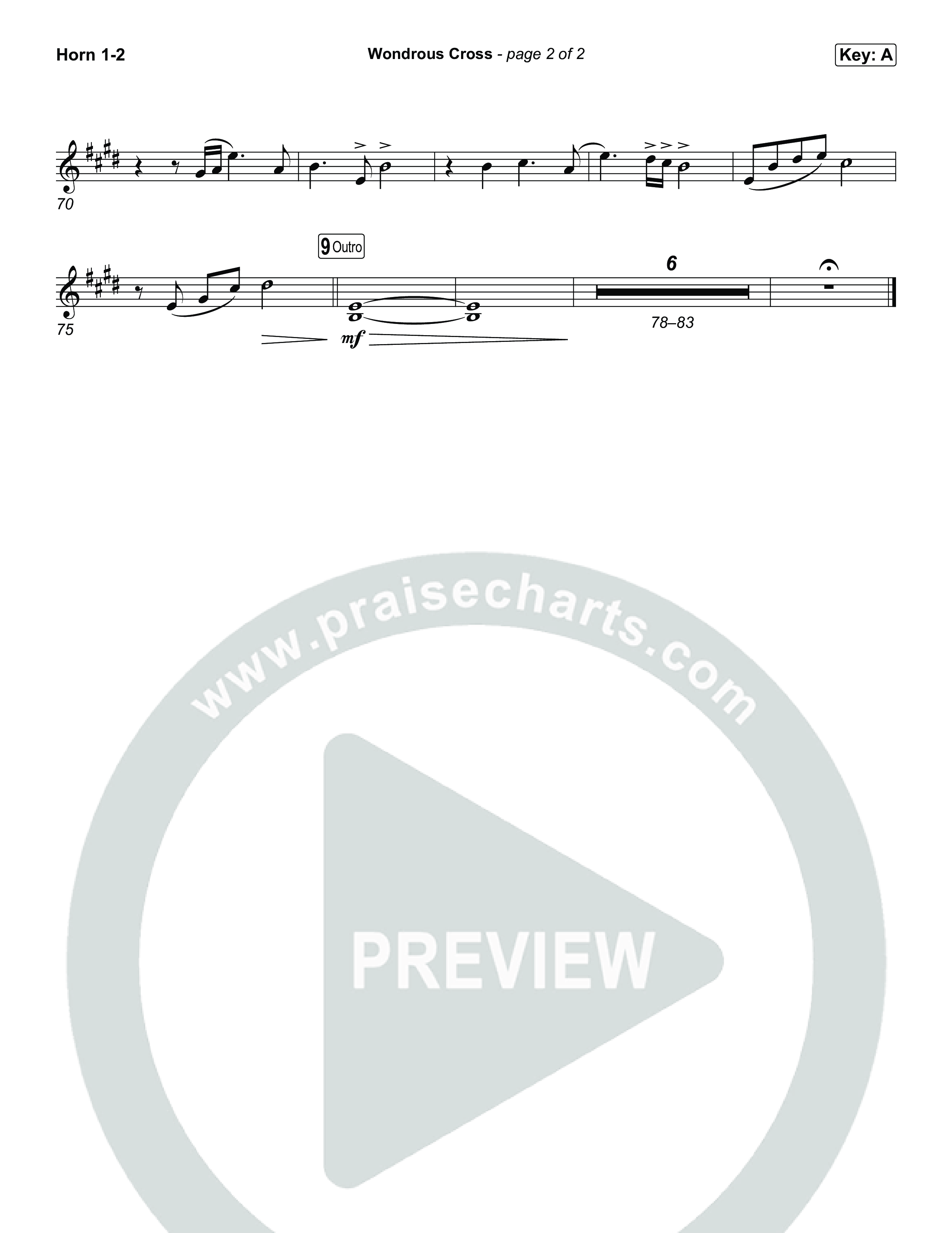 Wondrous Cross French Horn 1,2 (Phil Wickham)
