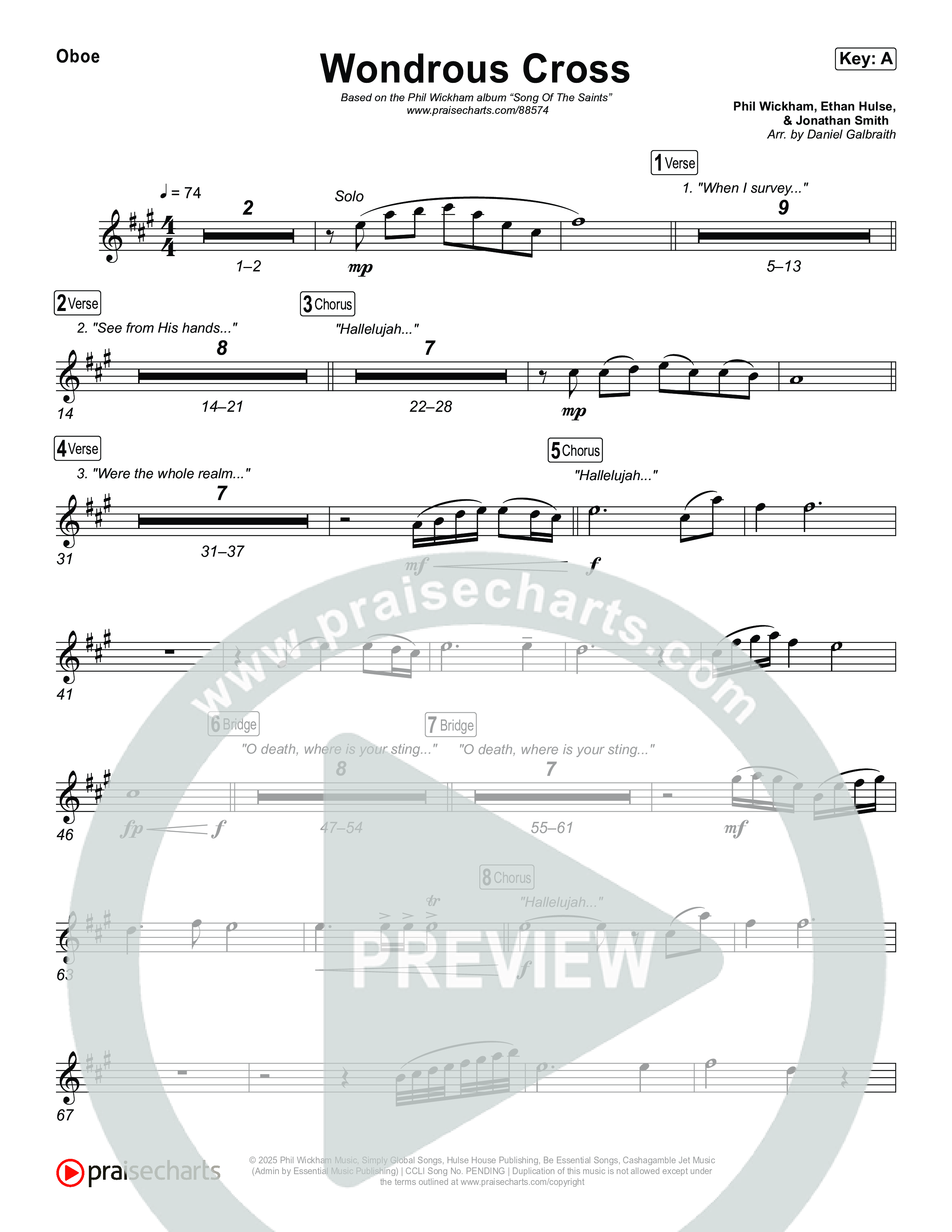 Wondrous Cross Wind Pack (Phil Wickham)