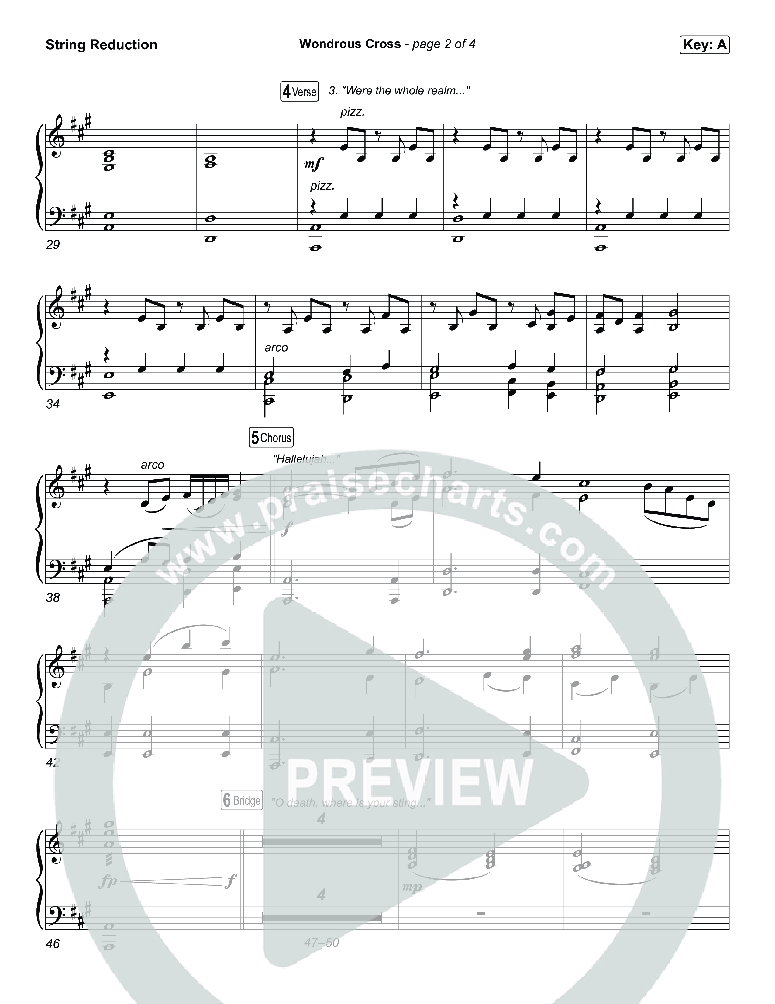 Wondrous Cross String Reduction (Phil Wickham)