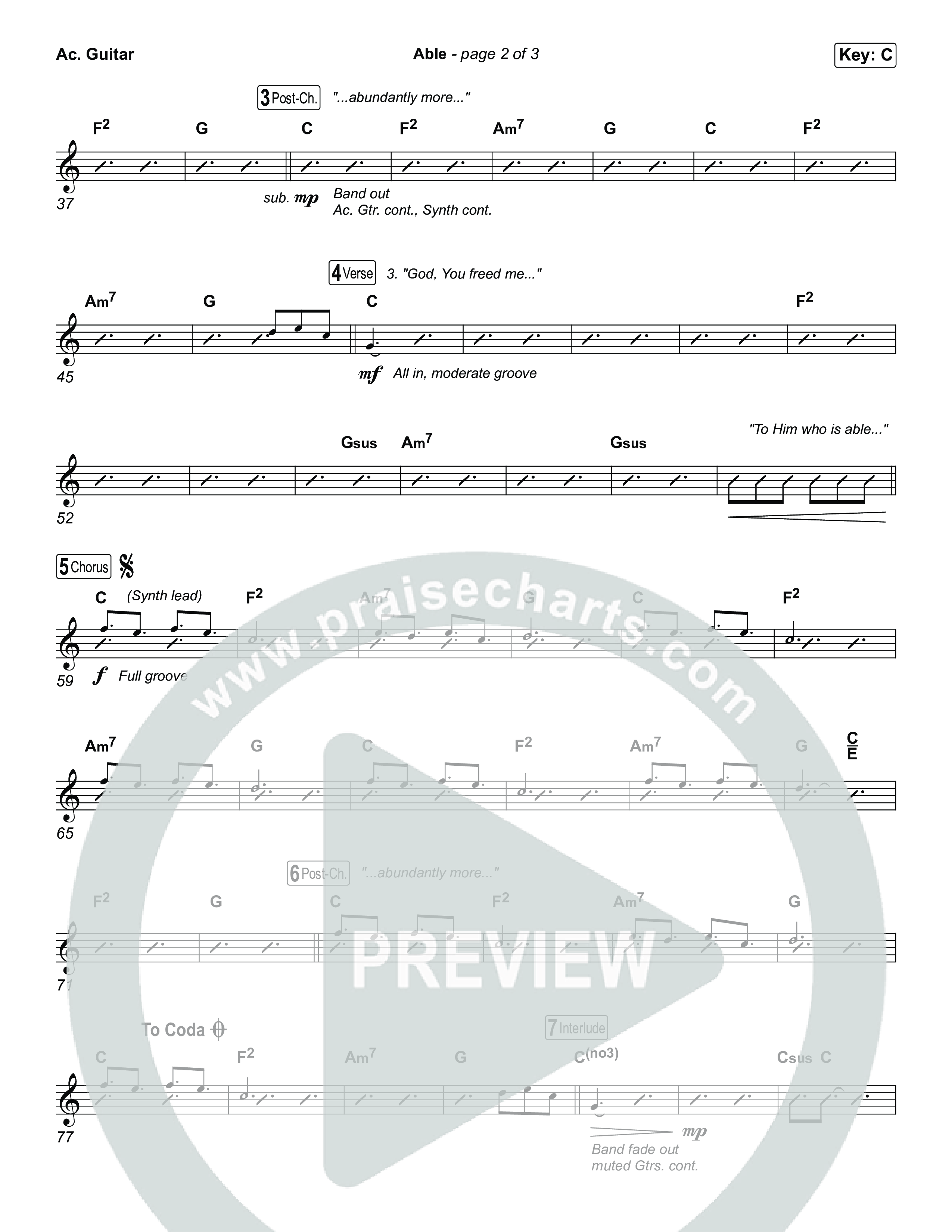 Able Acoustic Guitar (Phil Wickham)