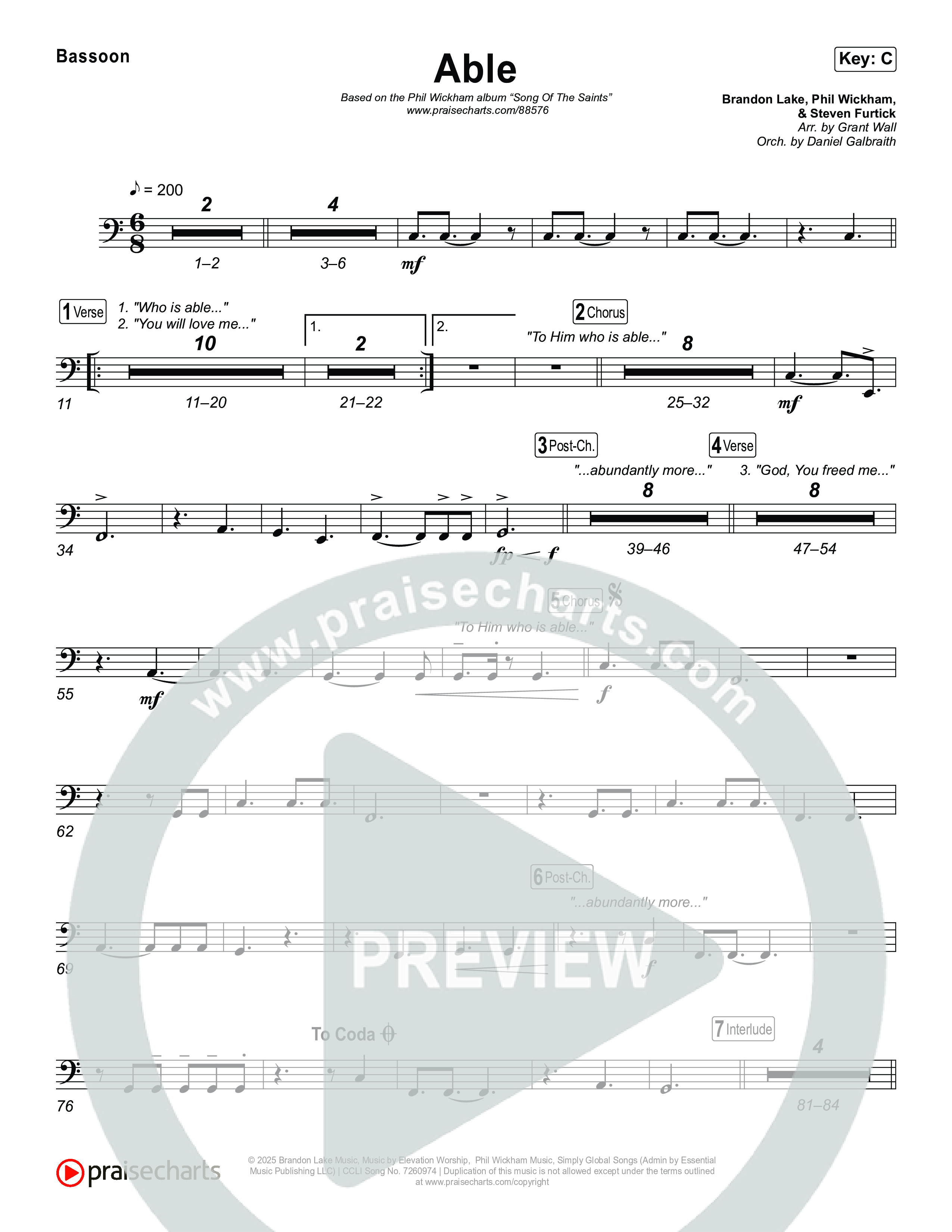 Able Bassoon (Phil Wickham)