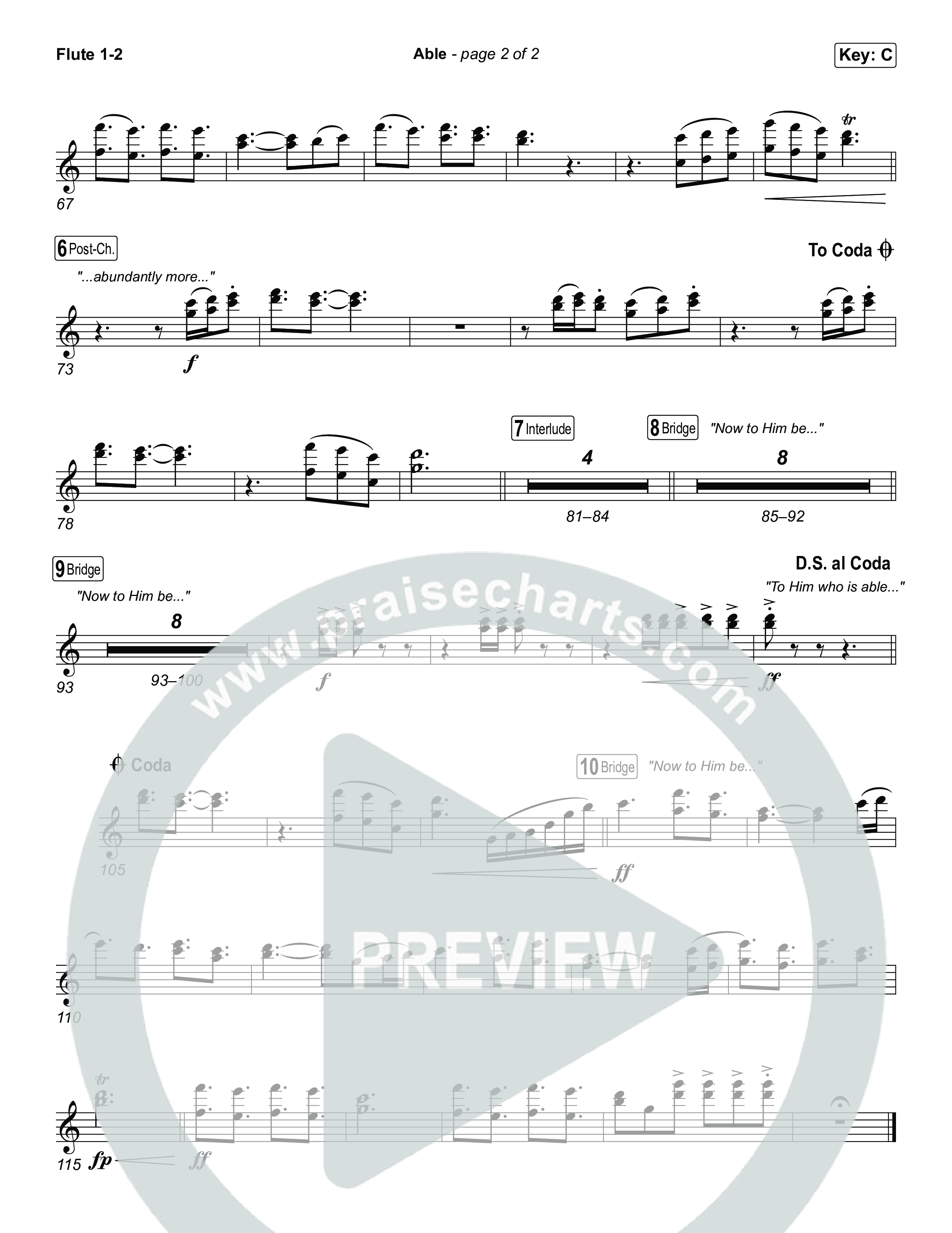 Able Flute 1,2 (Phil Wickham)