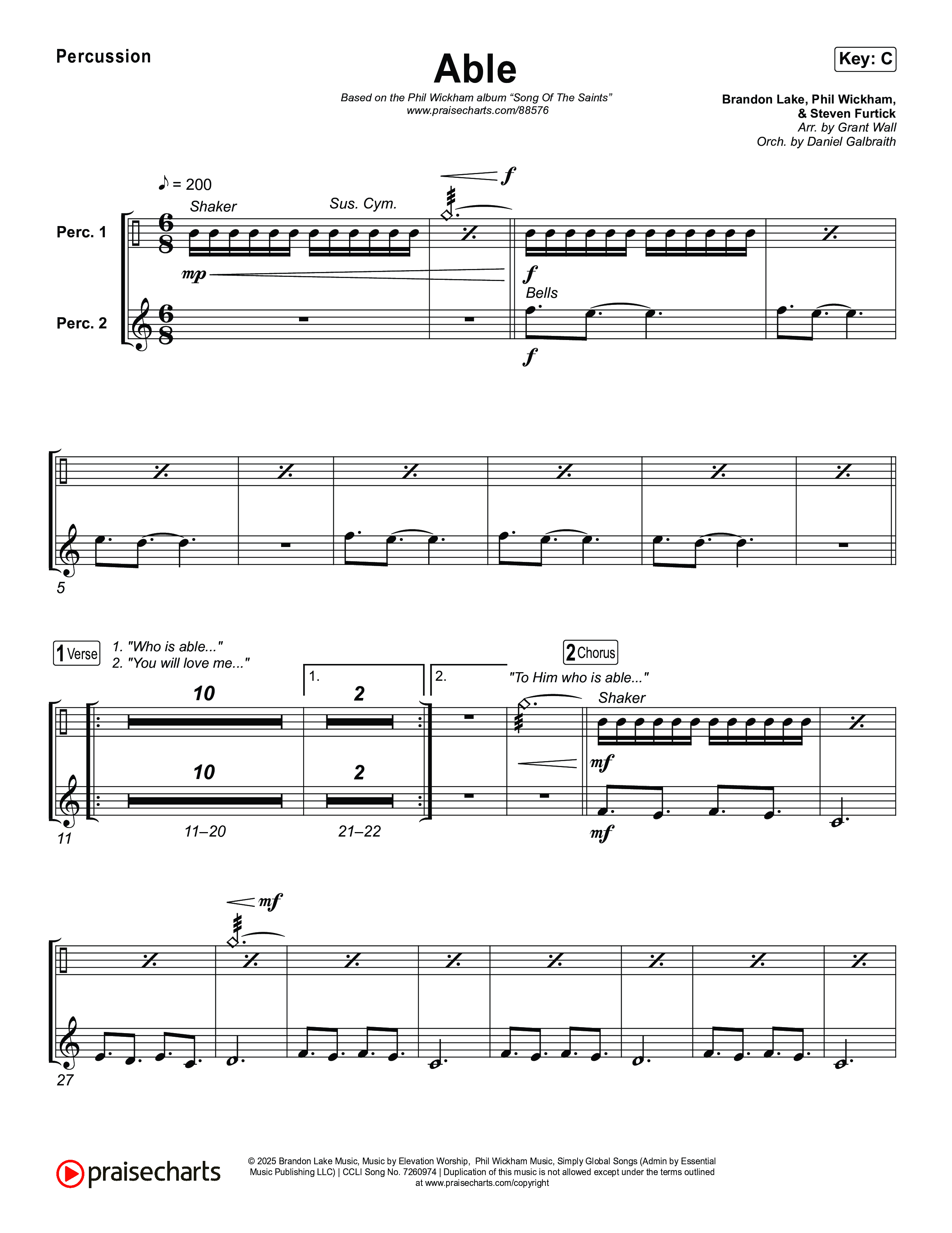 Able Percussion (Phil Wickham)