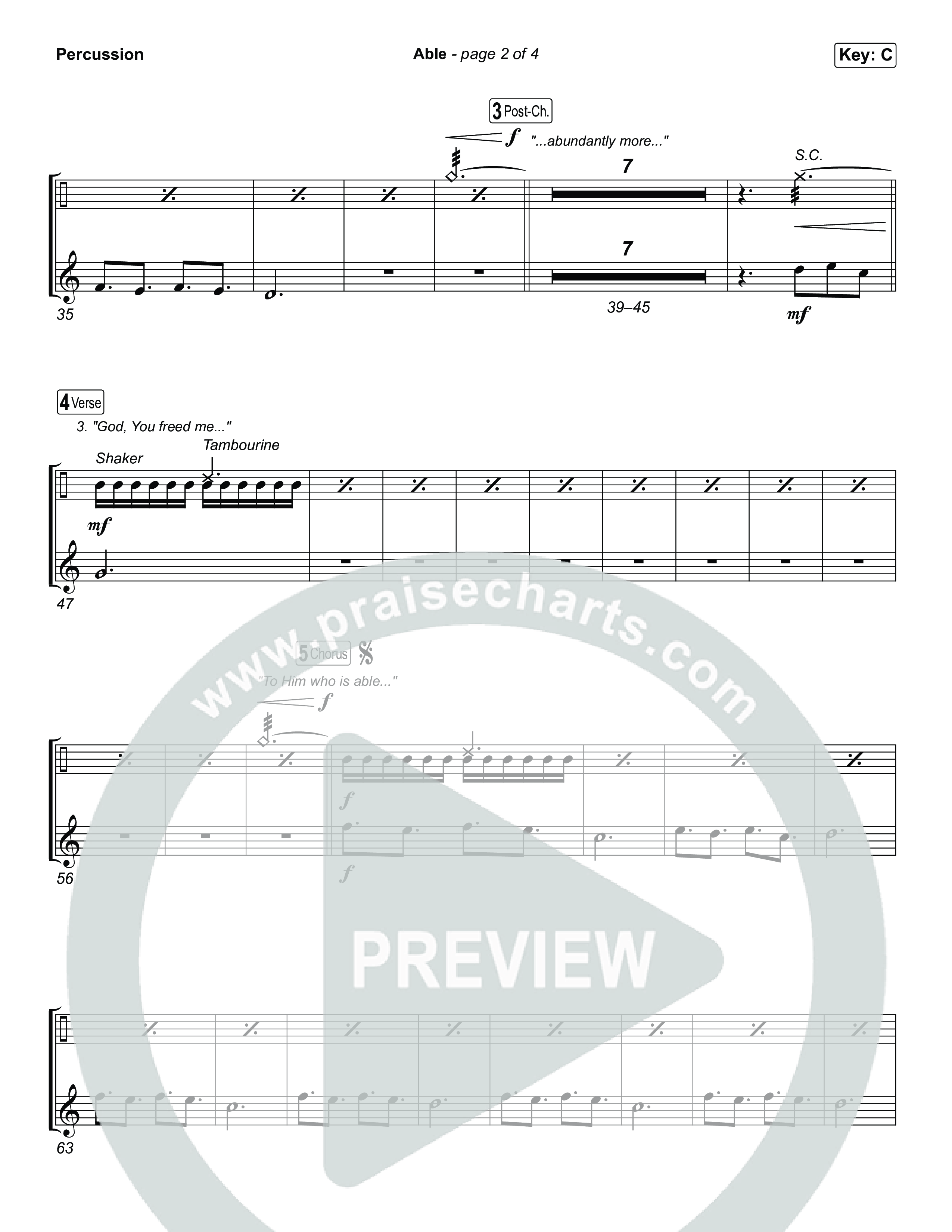 Able Percussion (Phil Wickham)