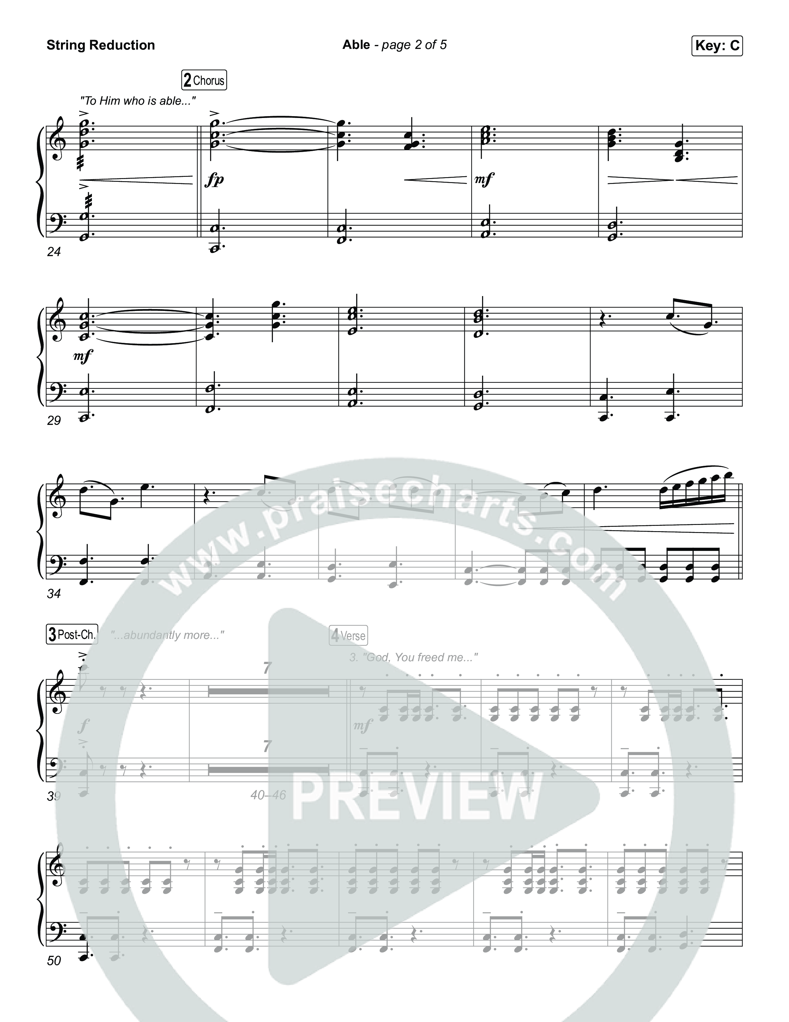 Able String Reduction (Phil Wickham)