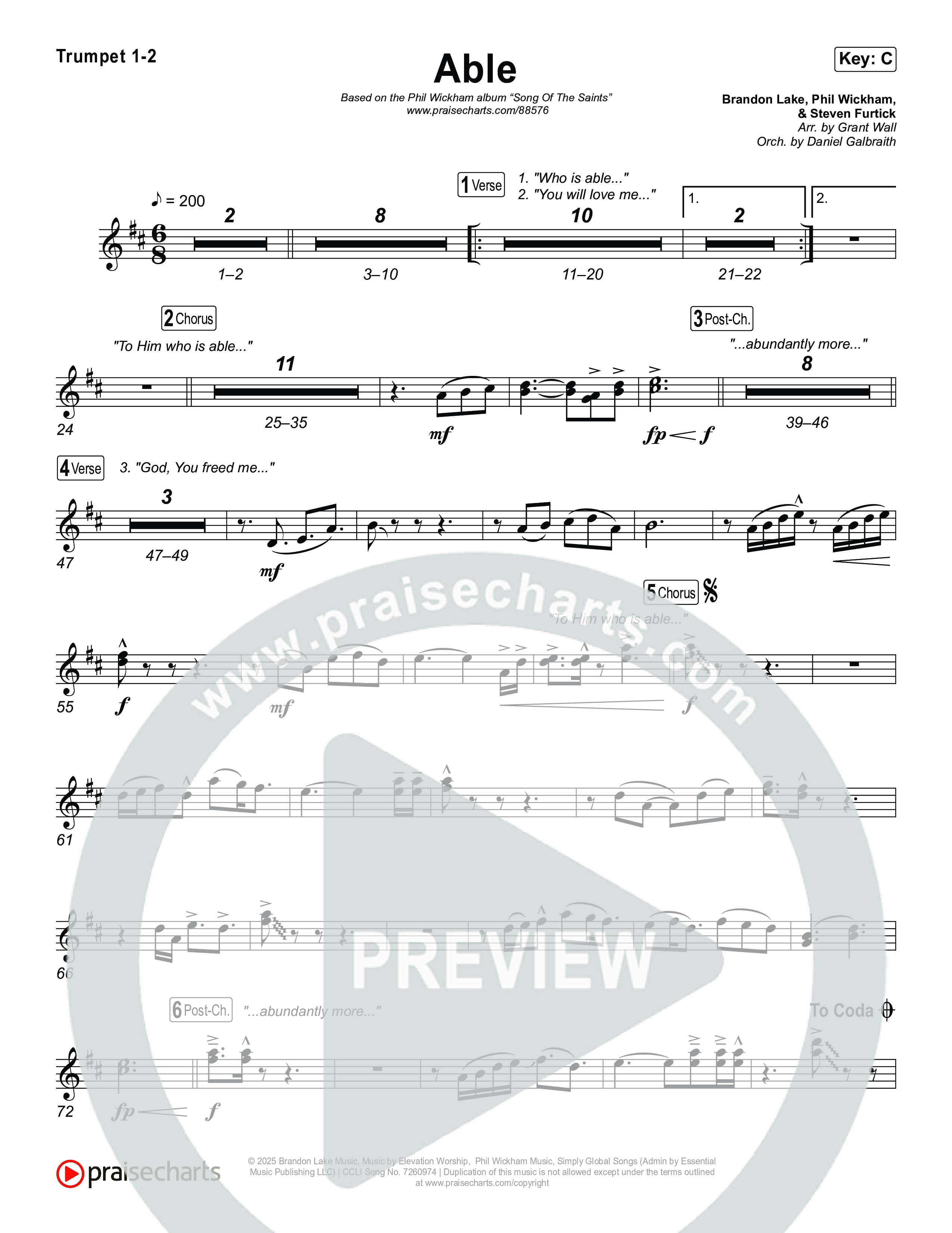 Able Trumpet 1,2 (Phil Wickham)