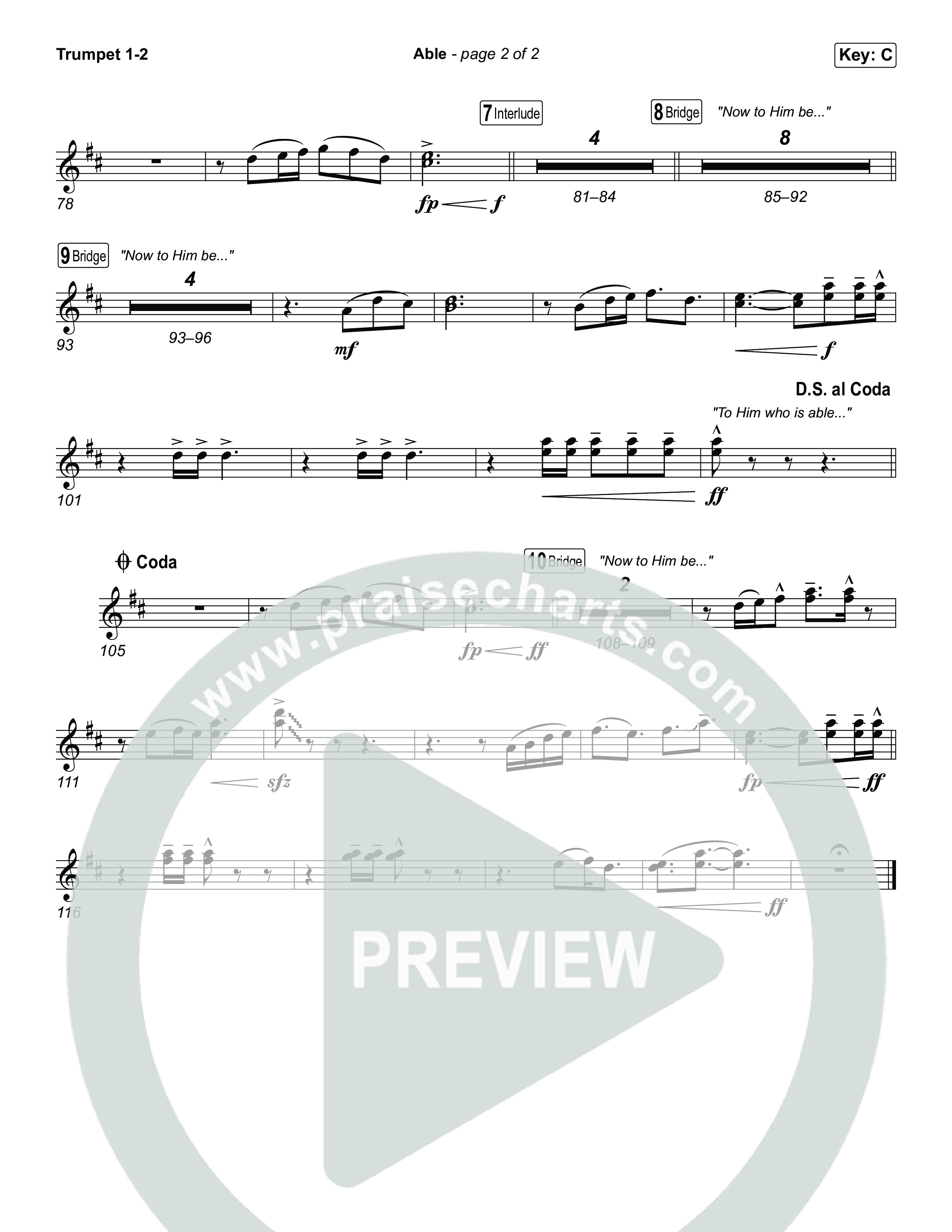 Able Trumpet 1,2 (Phil Wickham)