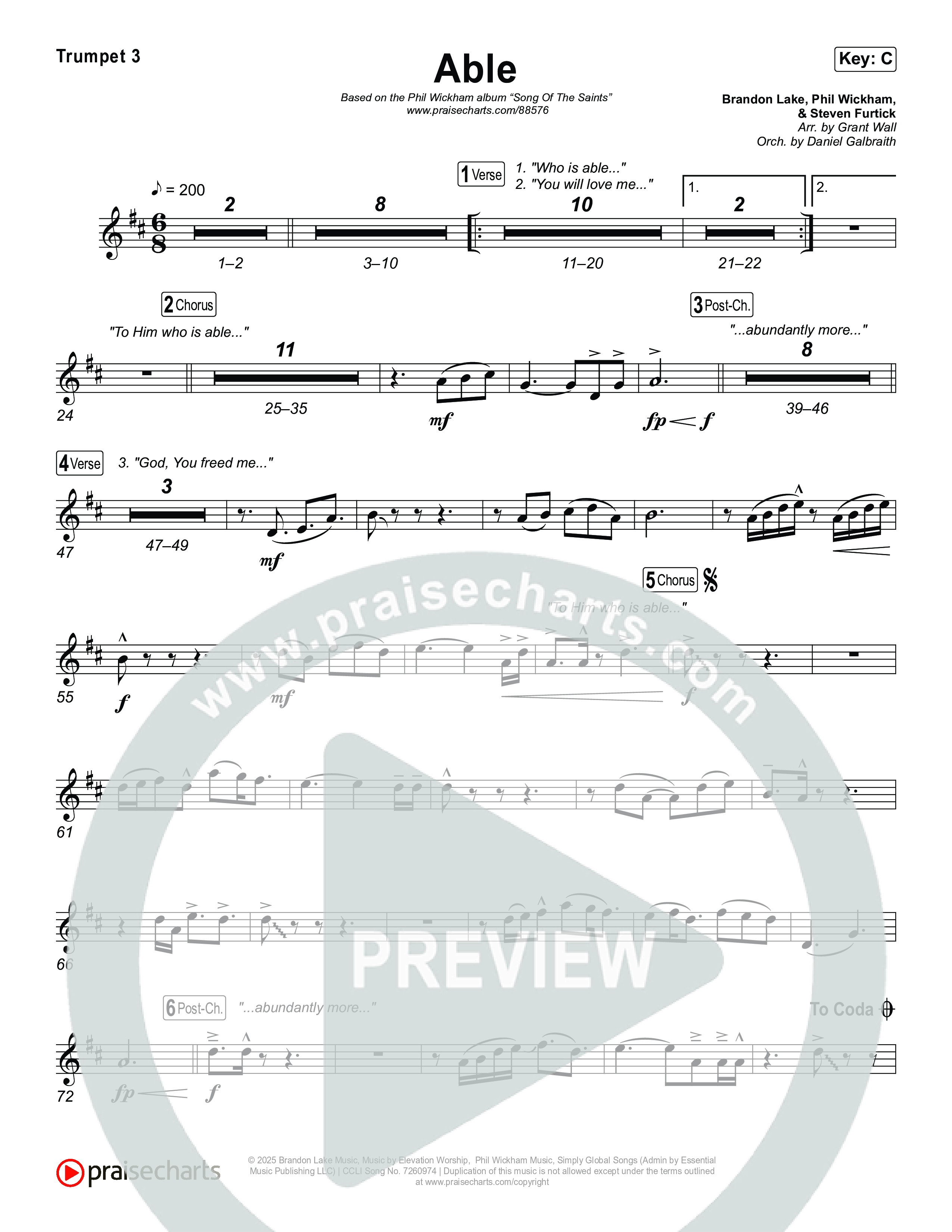 Able Trumpet 1,2 (Phil Wickham)