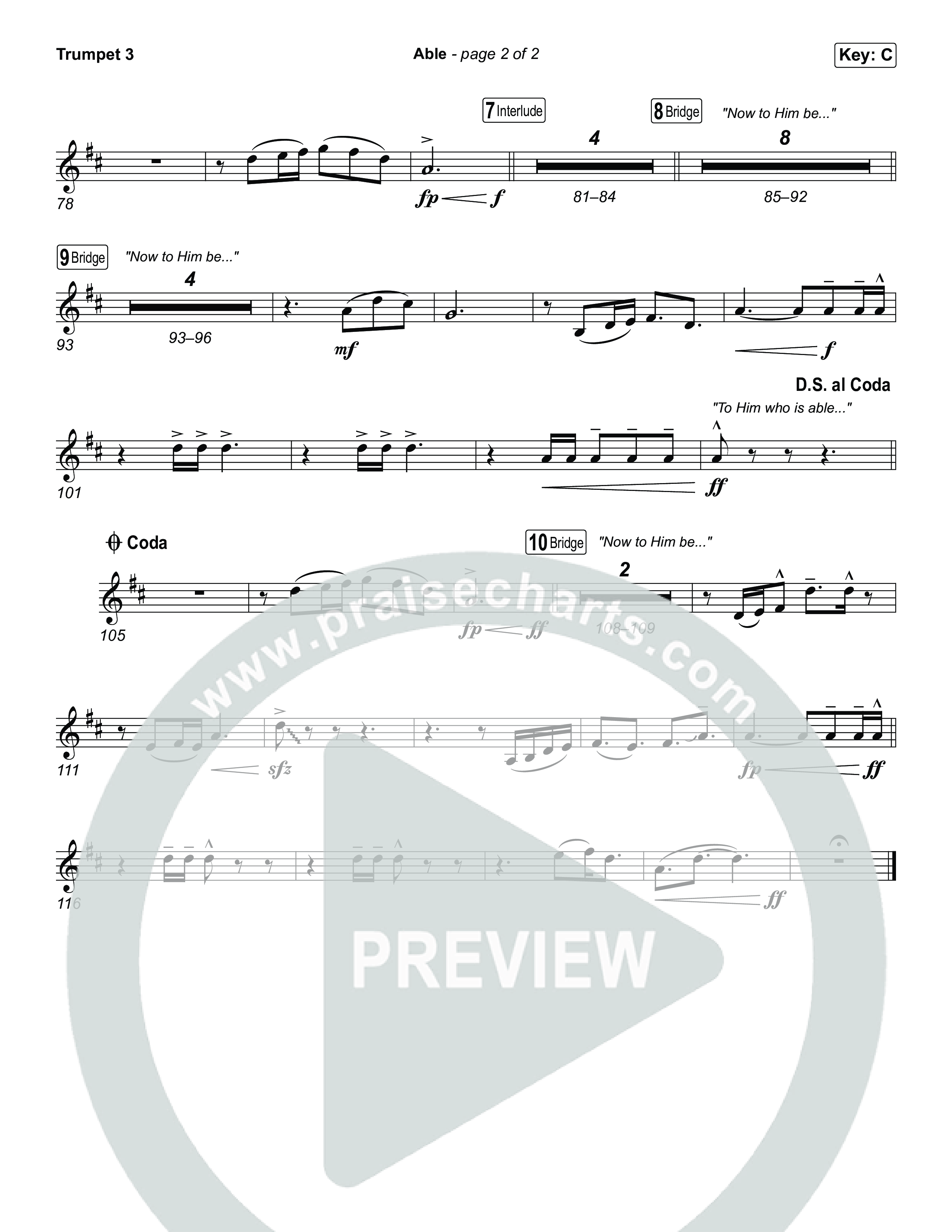 Able Trumpet 3 (Phil Wickham)